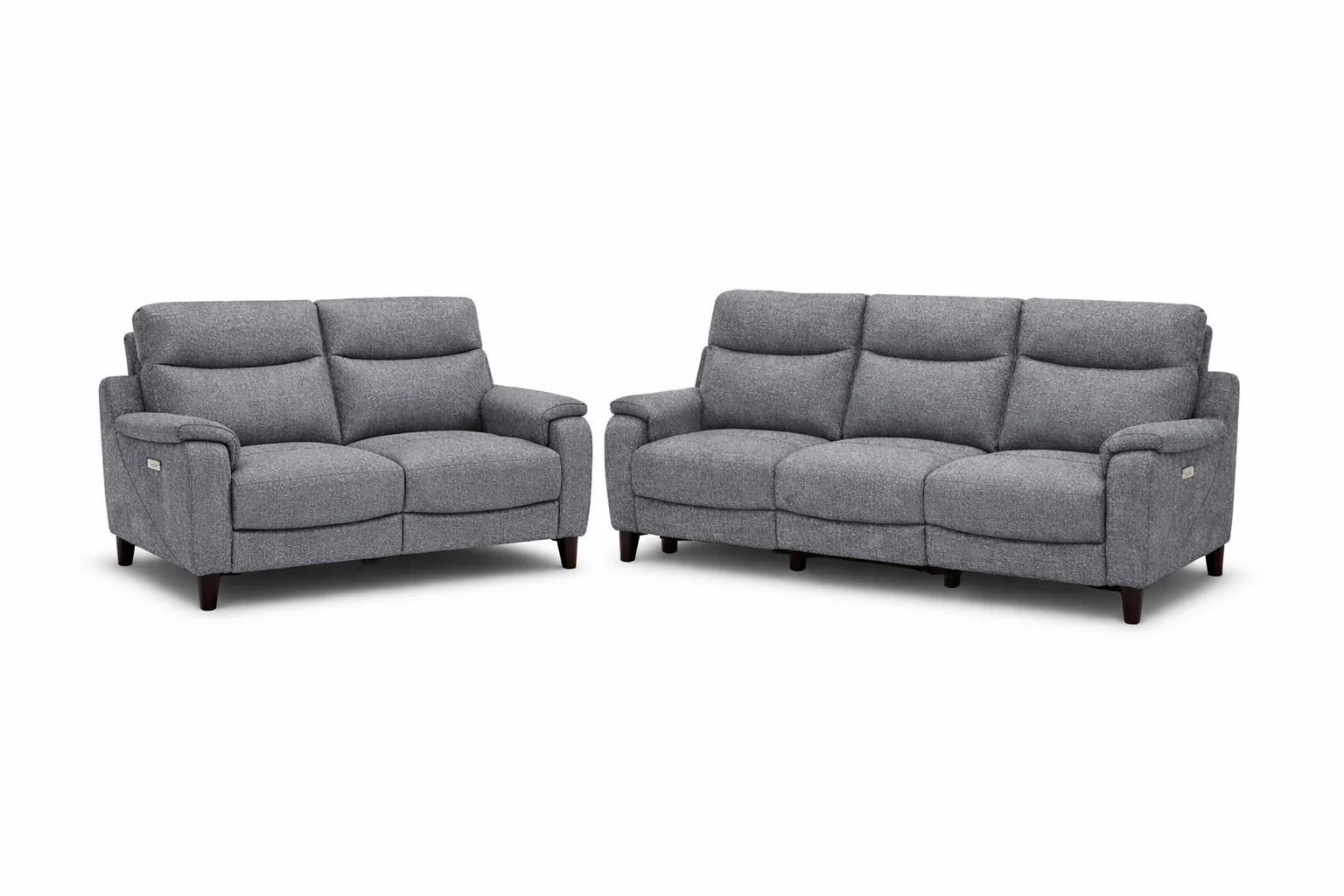 Captiva Fabric Reclining Lounge Sofa – Modern Recliner Couch - Image 3