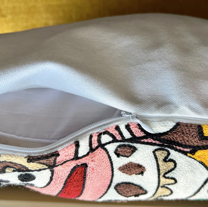 Picasso Inspired Embroidery Cushions 45x45 cm - Image 6