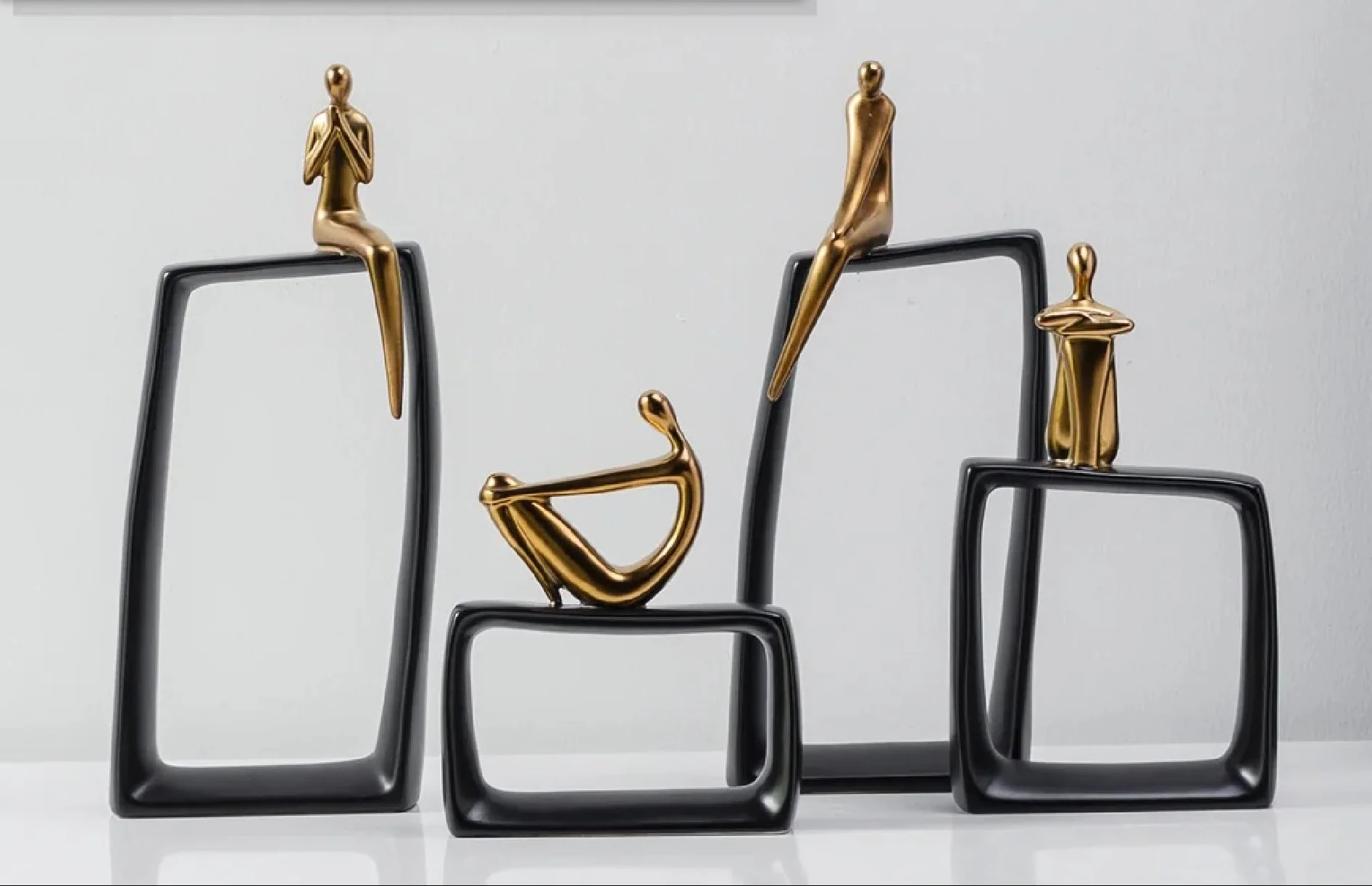 Abstract Art Figure Statue - Image 2