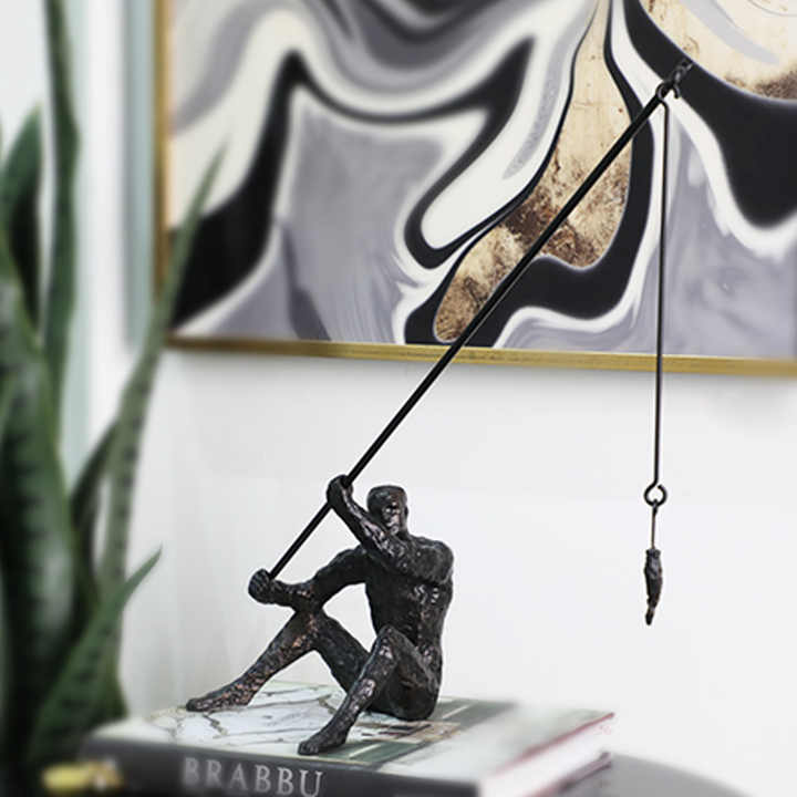 Fisherman’s Serenity Sculpture - Image 5