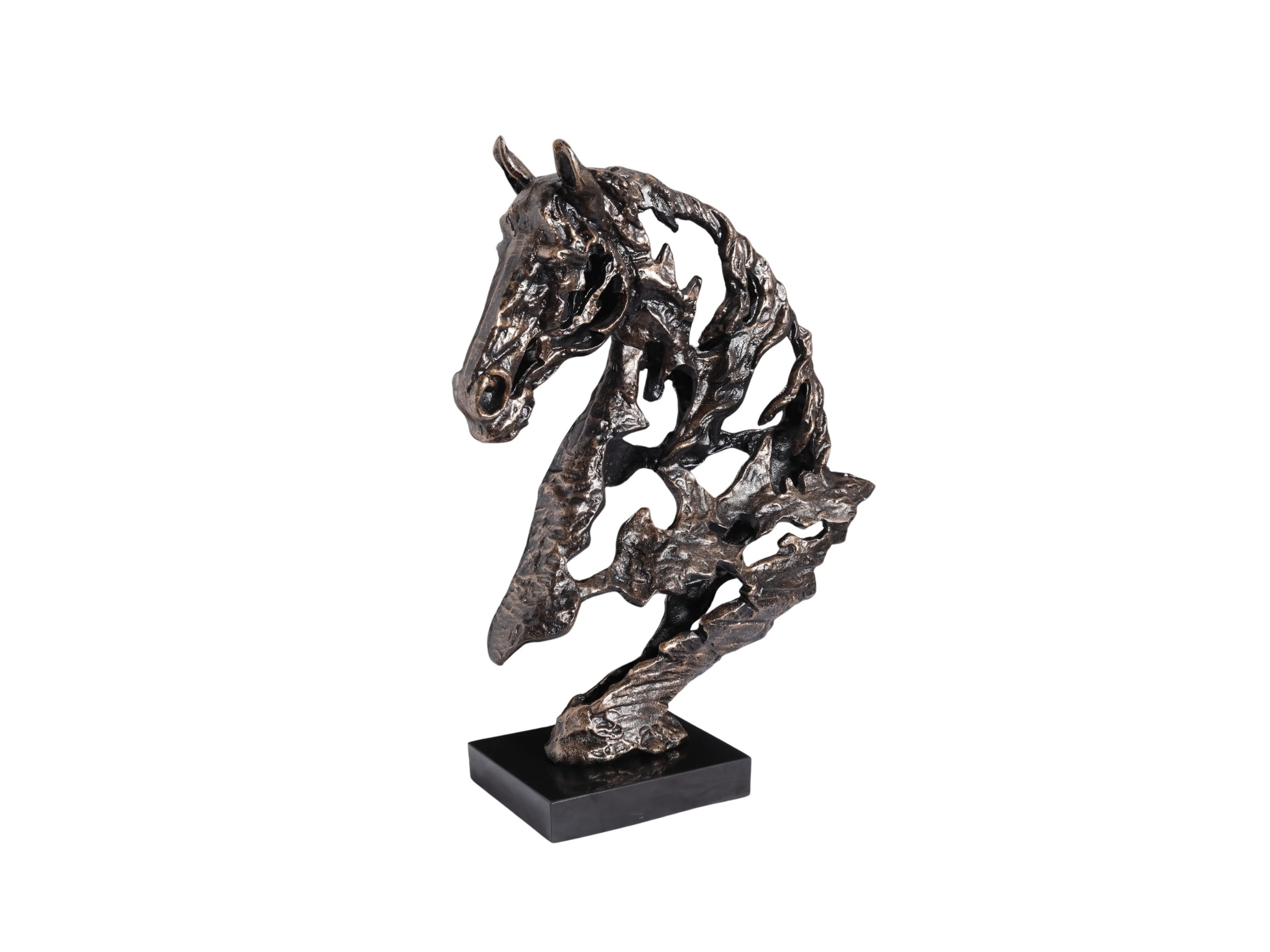 Abstract Horse Head Sculpture - Image 3