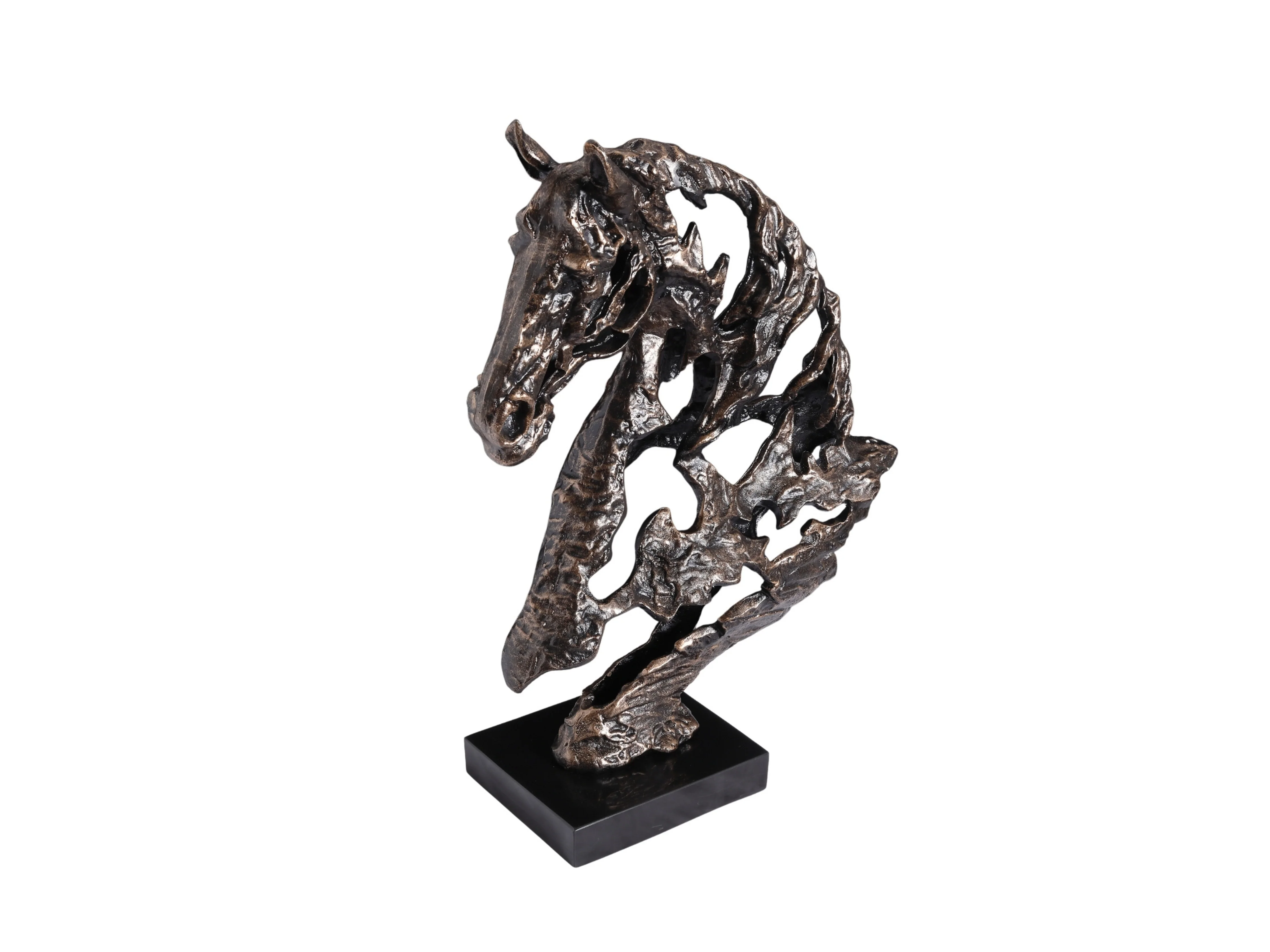 Abstract Horse Head Sculpture - Image 4
