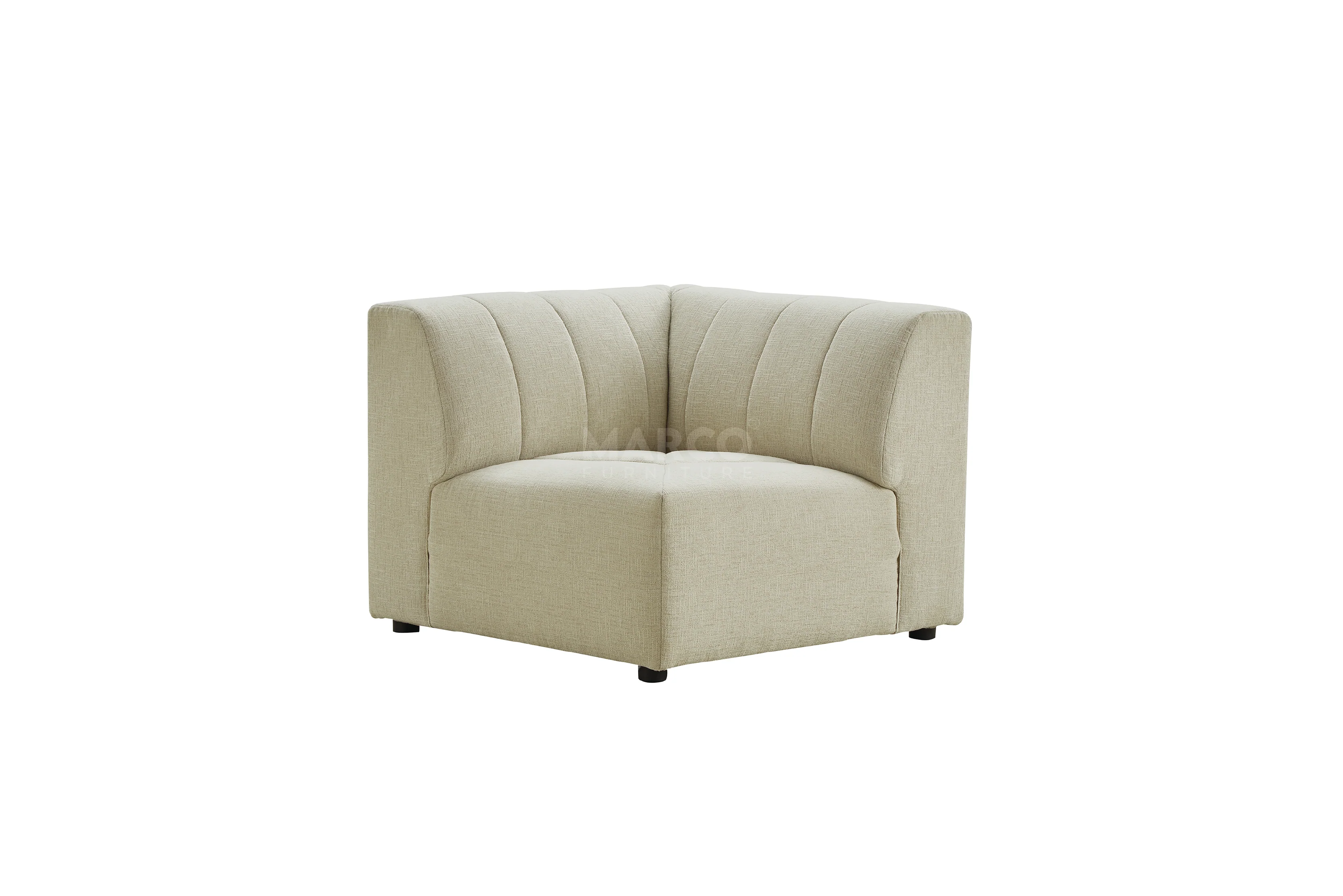 Amsterdam Modular Corner Lounge - Contemporary Fabric Sectional Sofa - Image 19