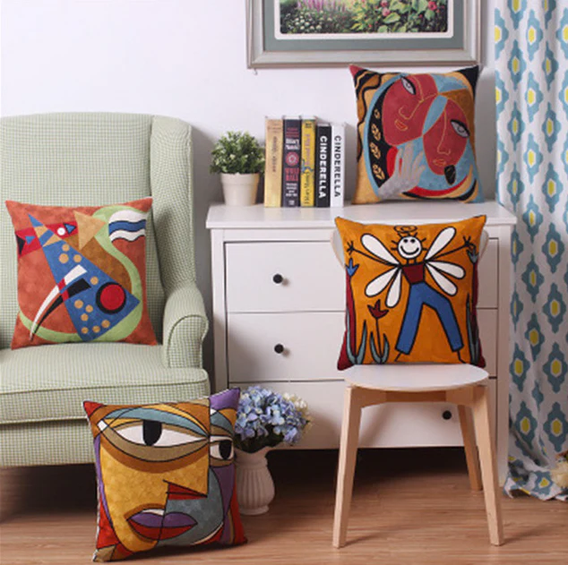 Picasso Designer Cushion - Image 2