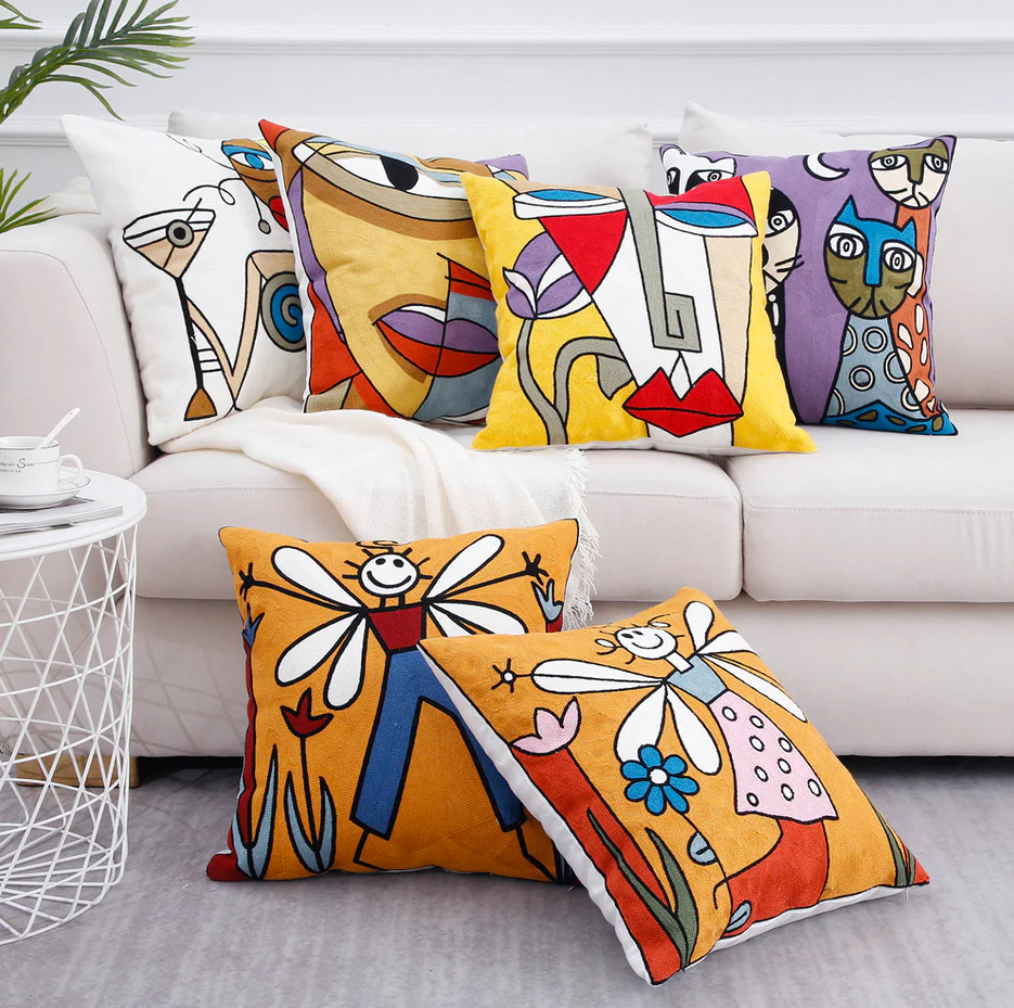 Picasso Designer Cushion - Image 4