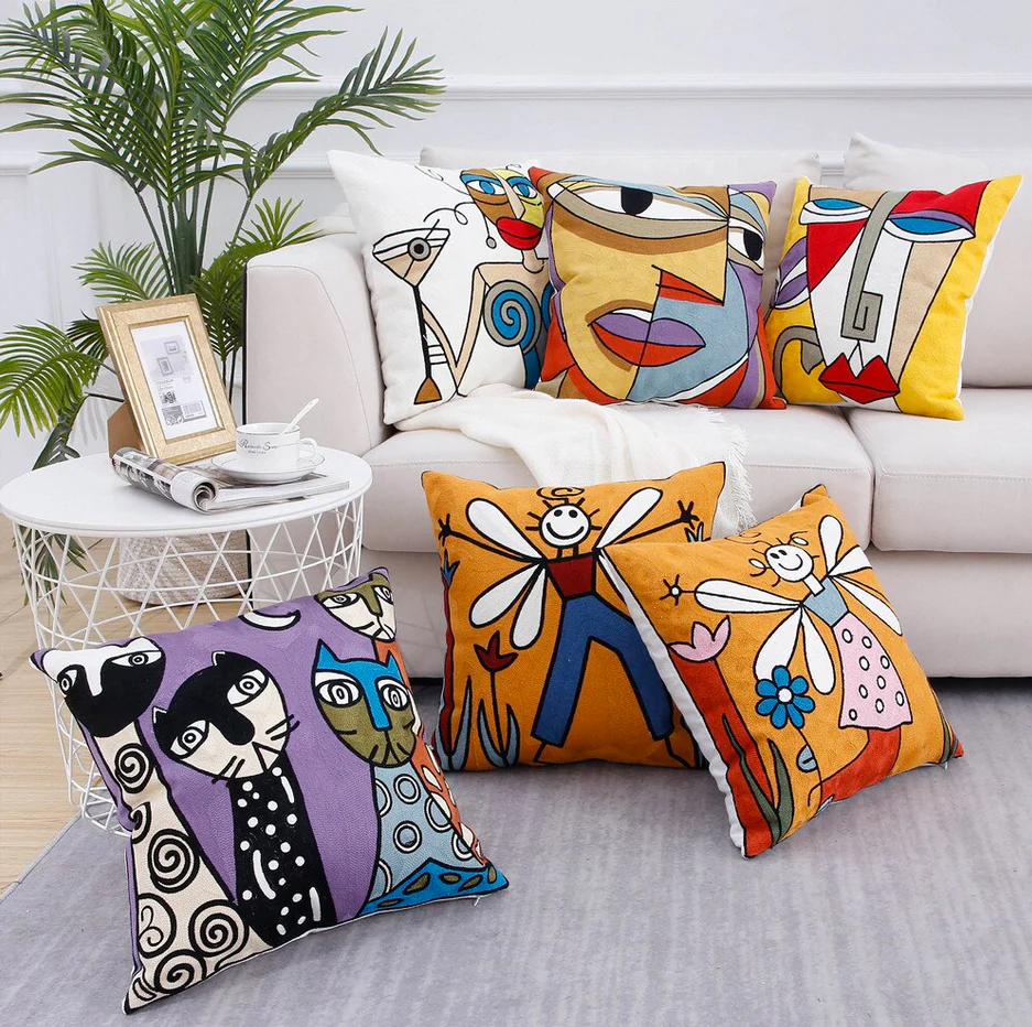 Picasso Designer Cushion - Image 5