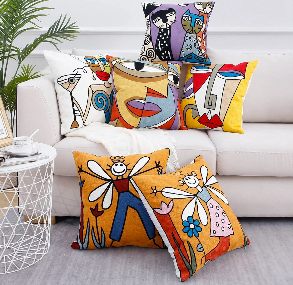 Picasso Designer Cushion - Image 6