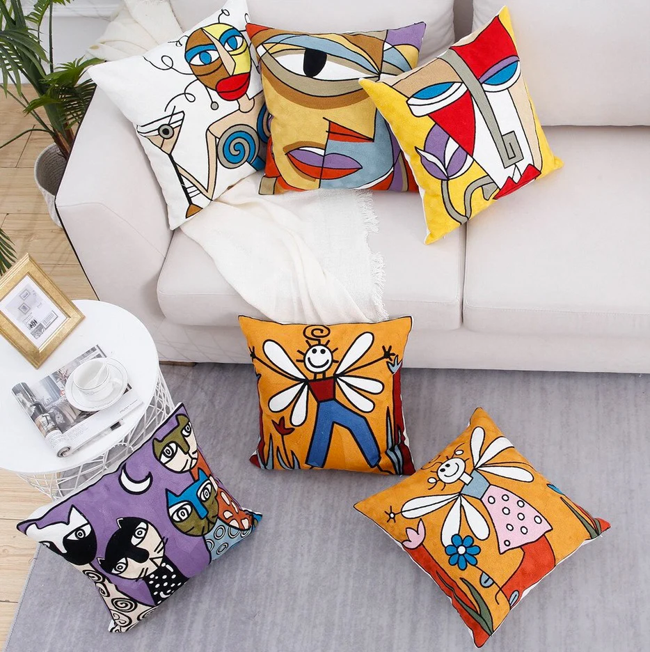 Picasso Designer Cushion - Image 8