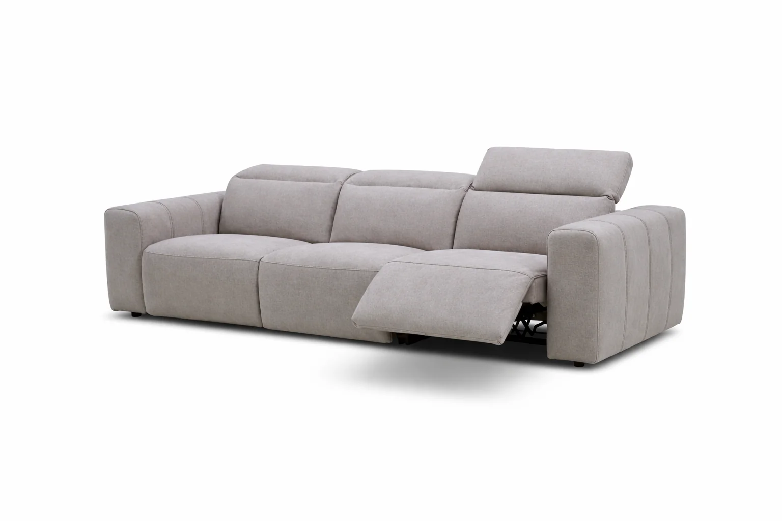 Arizona Fabric Reclining Sectional Sofa with Adjustable Headrests - Image 6