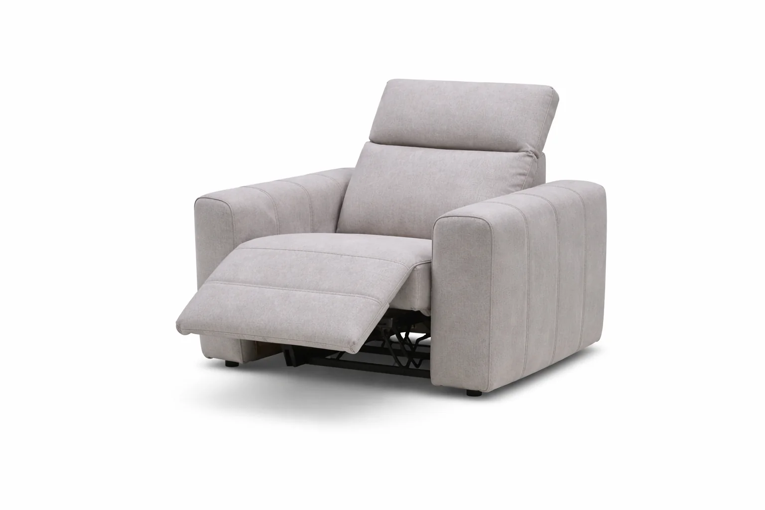 Arizona Fabric Reclining Sectional Sofa with Adjustable Headrests - Image 8