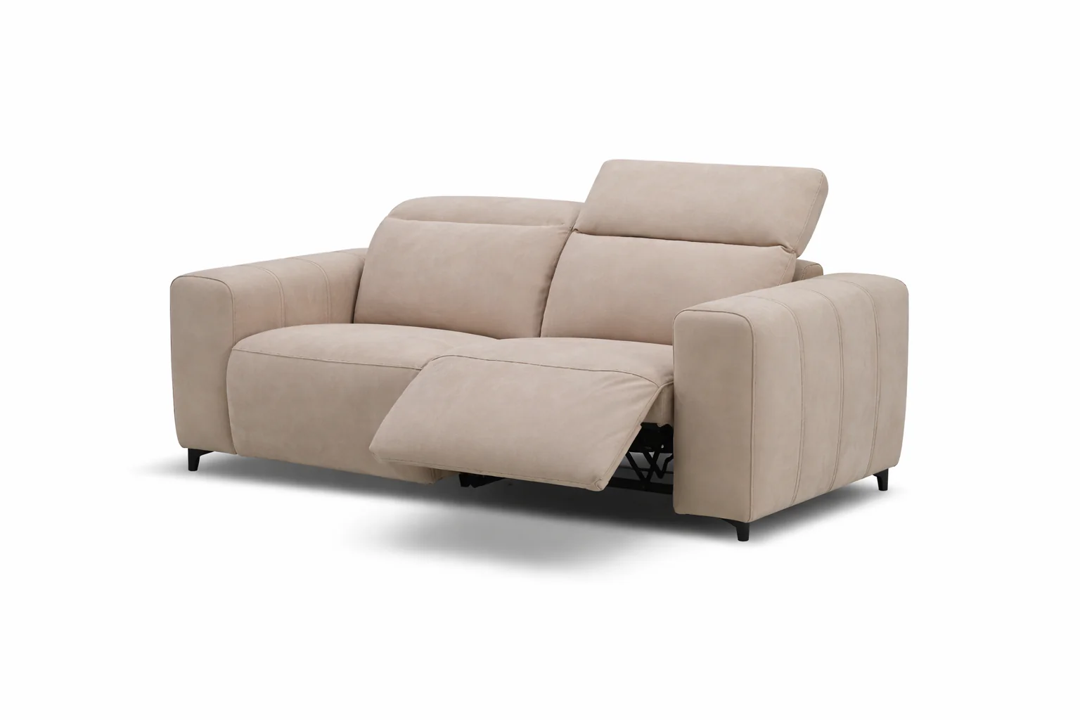 Arizona Leather Recliner Sofa with Chaise & Adjustable Headrests - Image 19