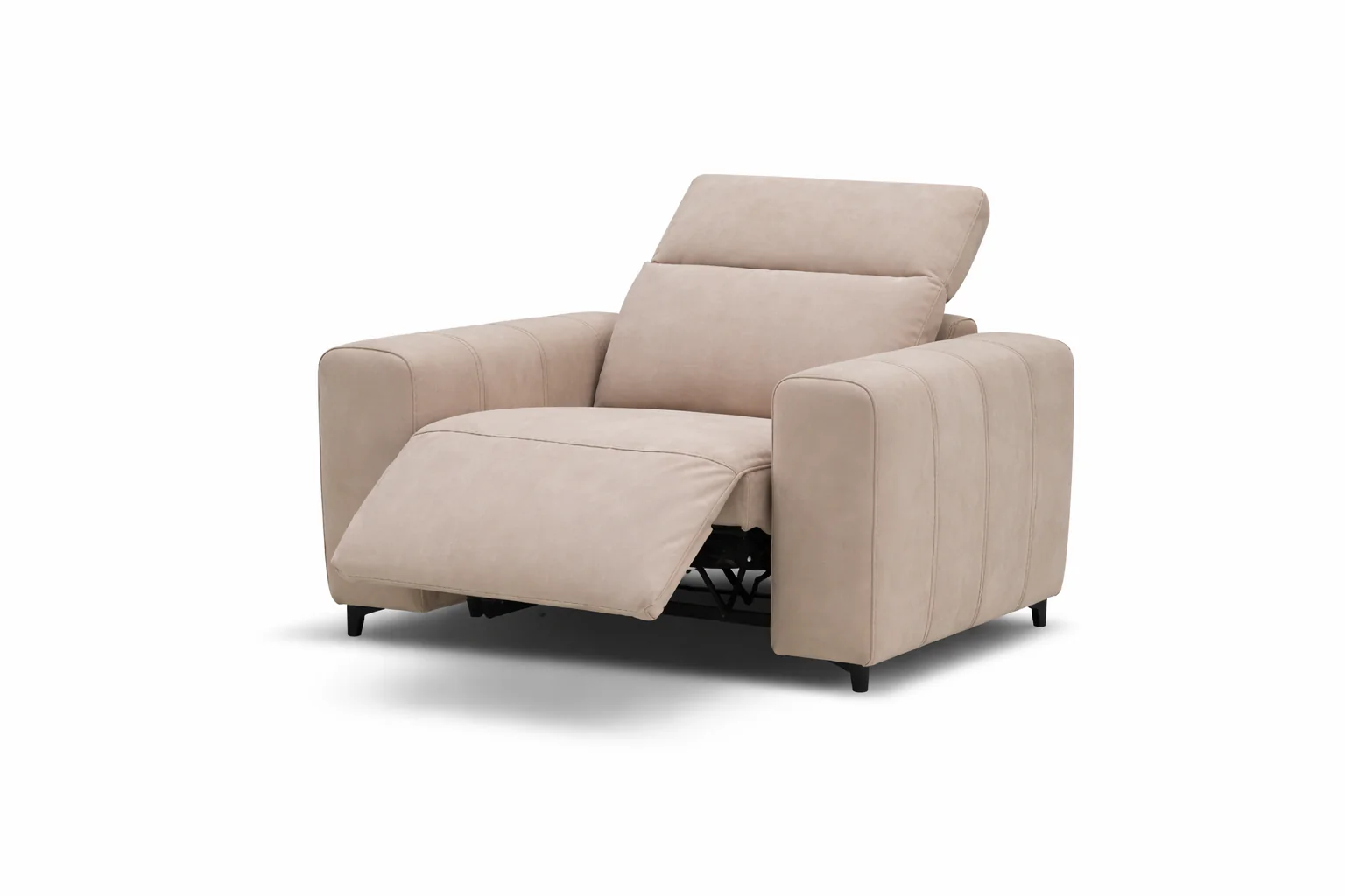 Arizona Leather Recliner Sofa with Chaise & Adjustable Headrests - Image 20