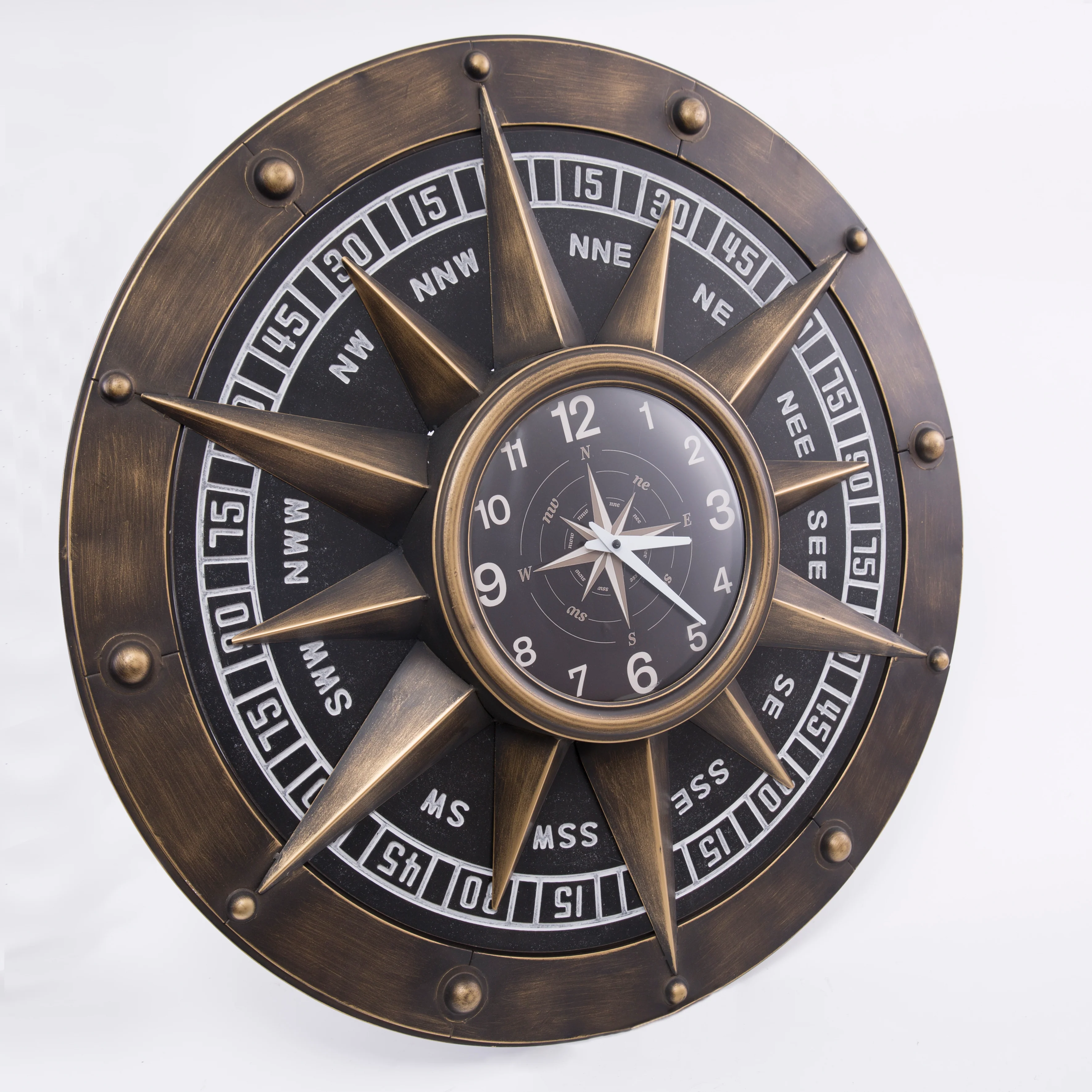 Atlas Compass Wall Clock (85cm) - Image 3