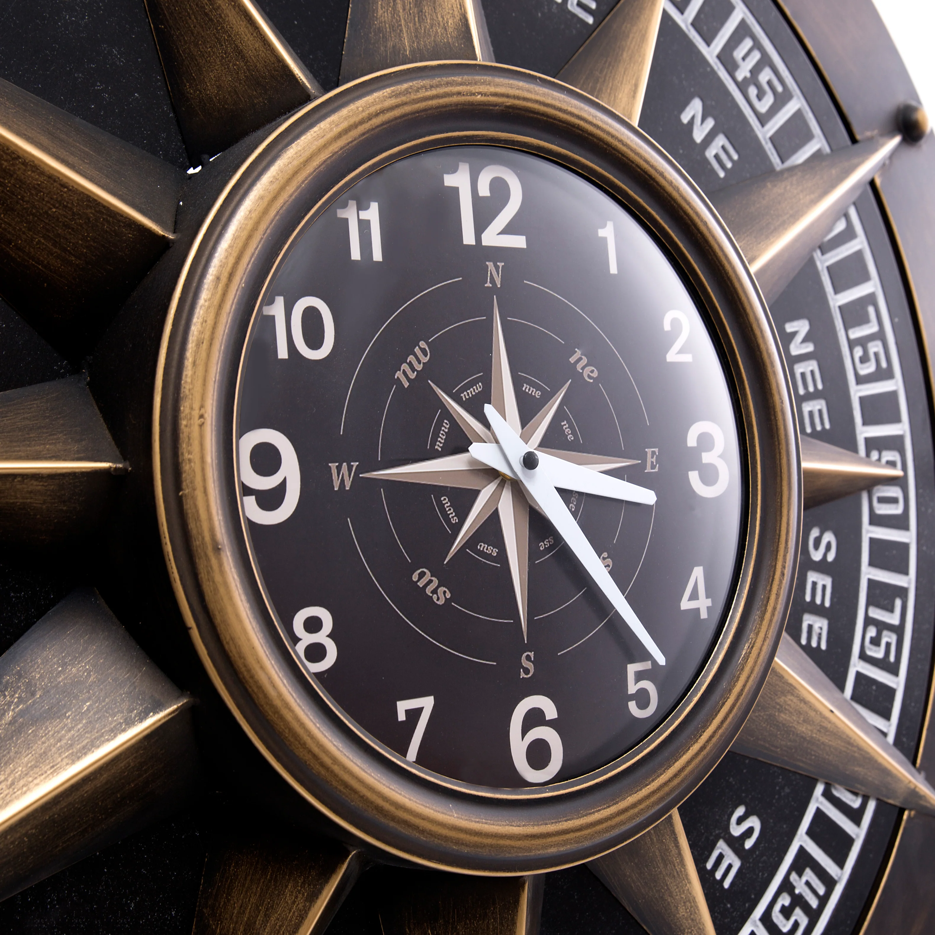 Atlas Compass Wall Clock (85cm) - Image 4