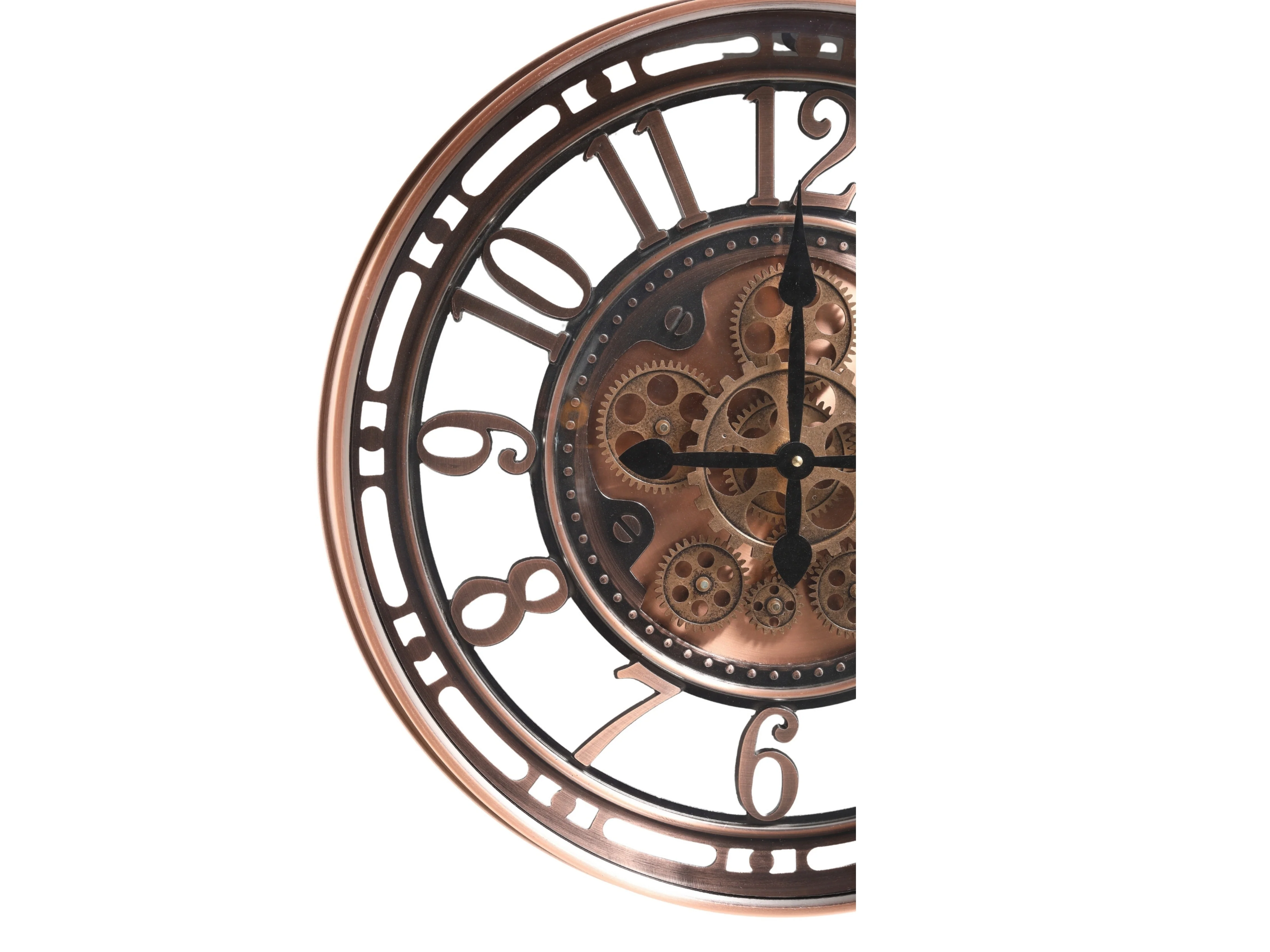Berlin Moving Gear Roman Wall Clock (53cm) - Image 4