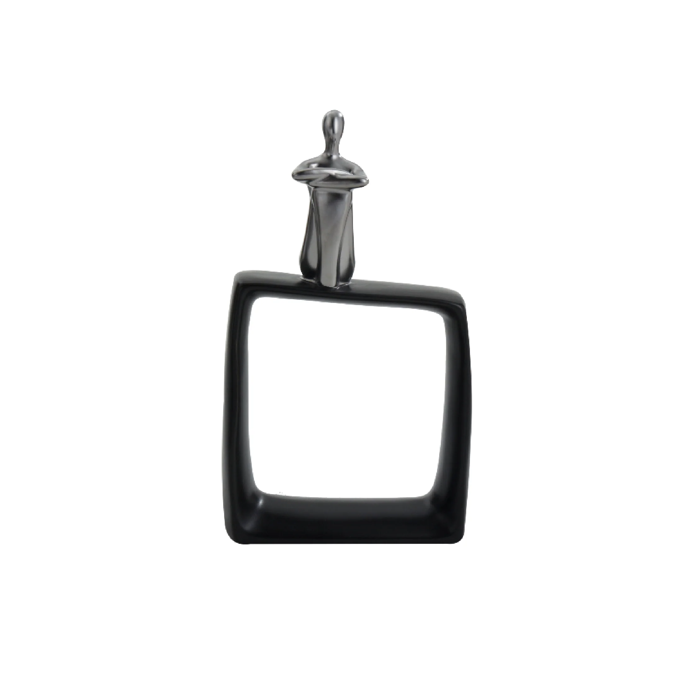 Black Ceramic Abstract Collection - Image 2