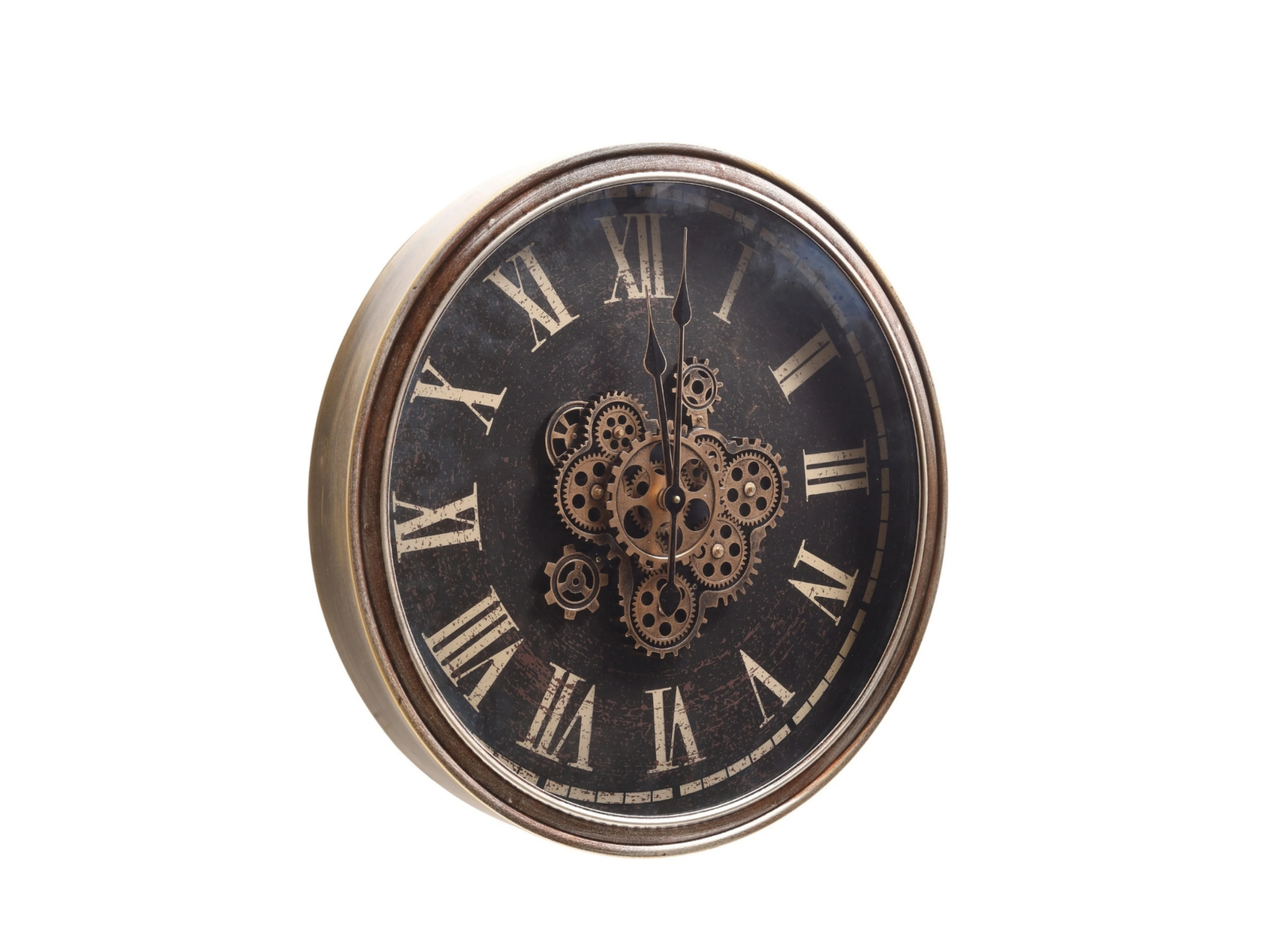 Blacksmith Roman Gear Wall Clock (60cm) - Image 2