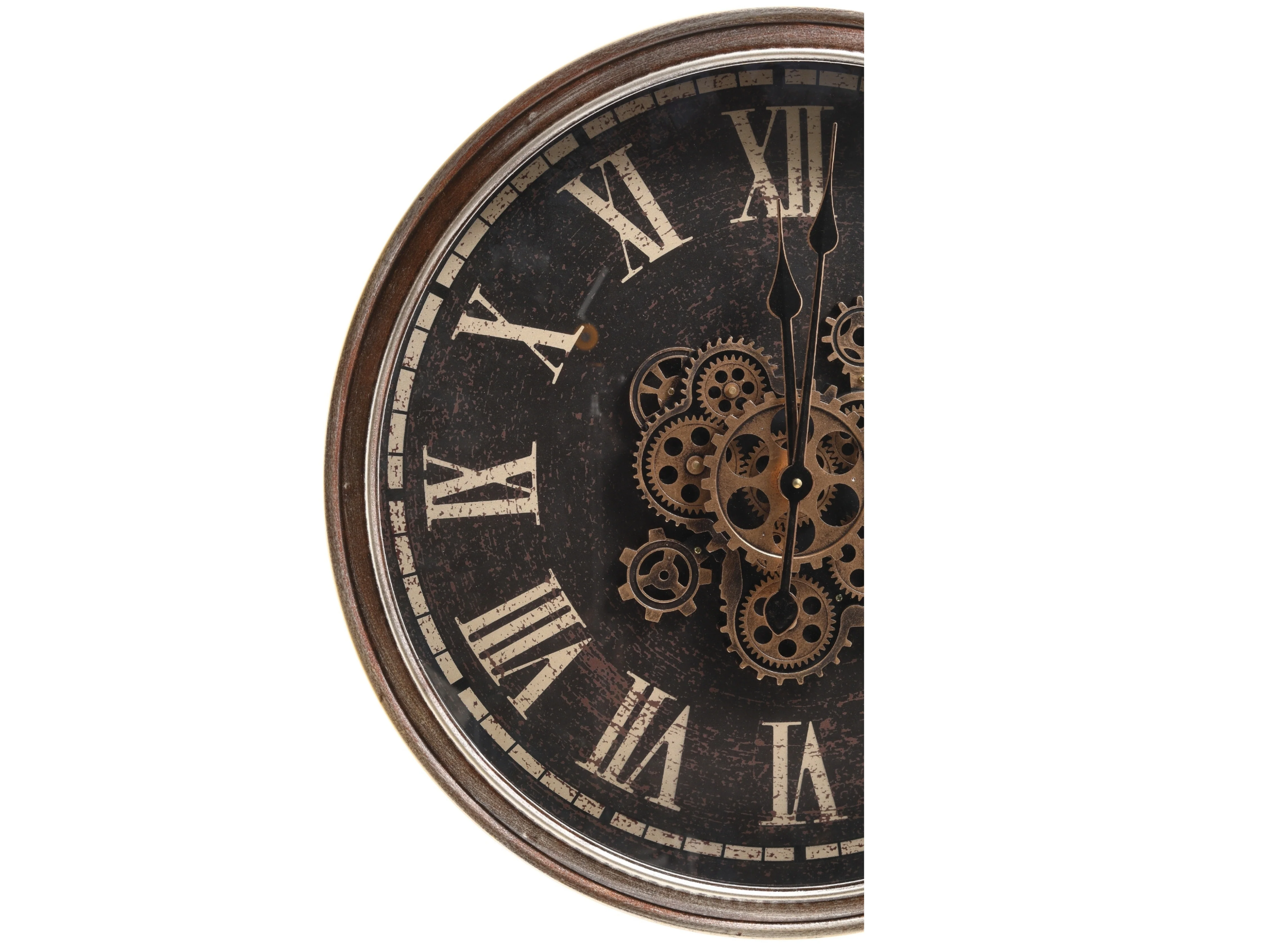 Blacksmith Roman Gear Wall Clock (60cm) - Image 5