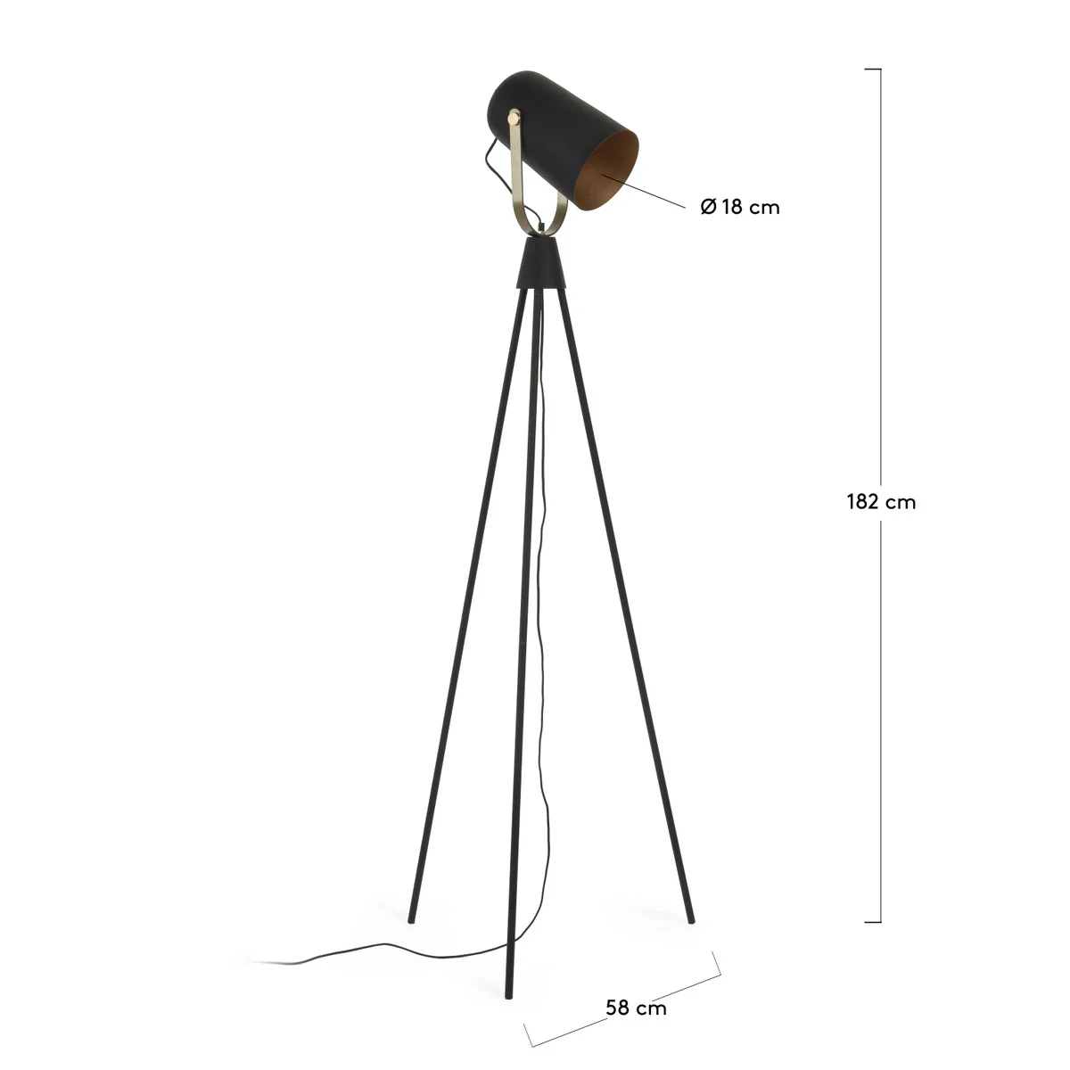 Briand Tripod Floor Lamp - Image 4