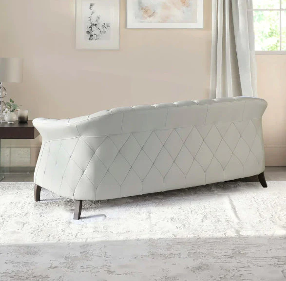 Brixton Chesterfield Leather Sofa – Tufted Design - Image 4