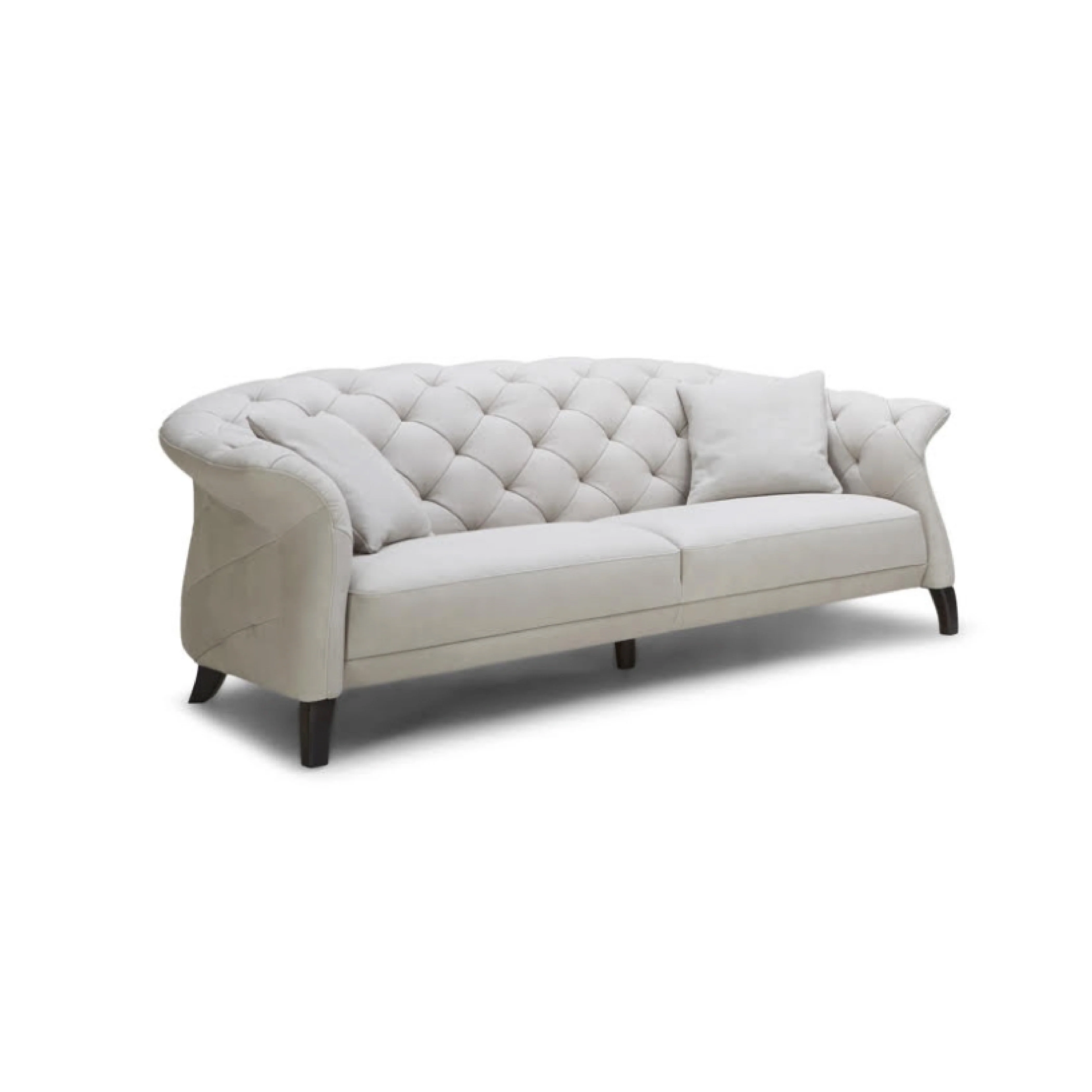 Brixton Chesterfield Leather Sofa – Tufted Design - Image 8
