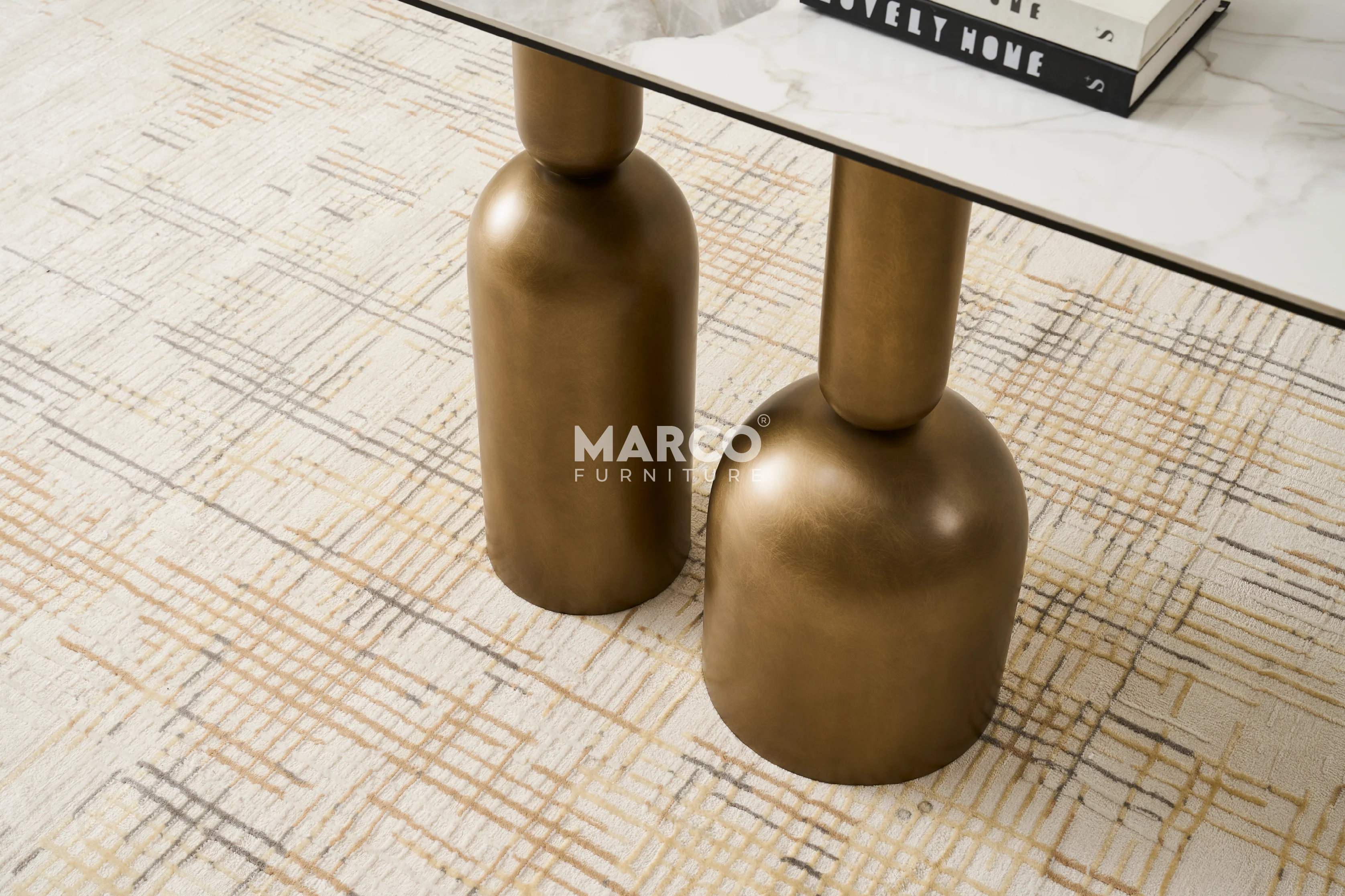Casa Bella Sintered Stone Console Table - Image 6