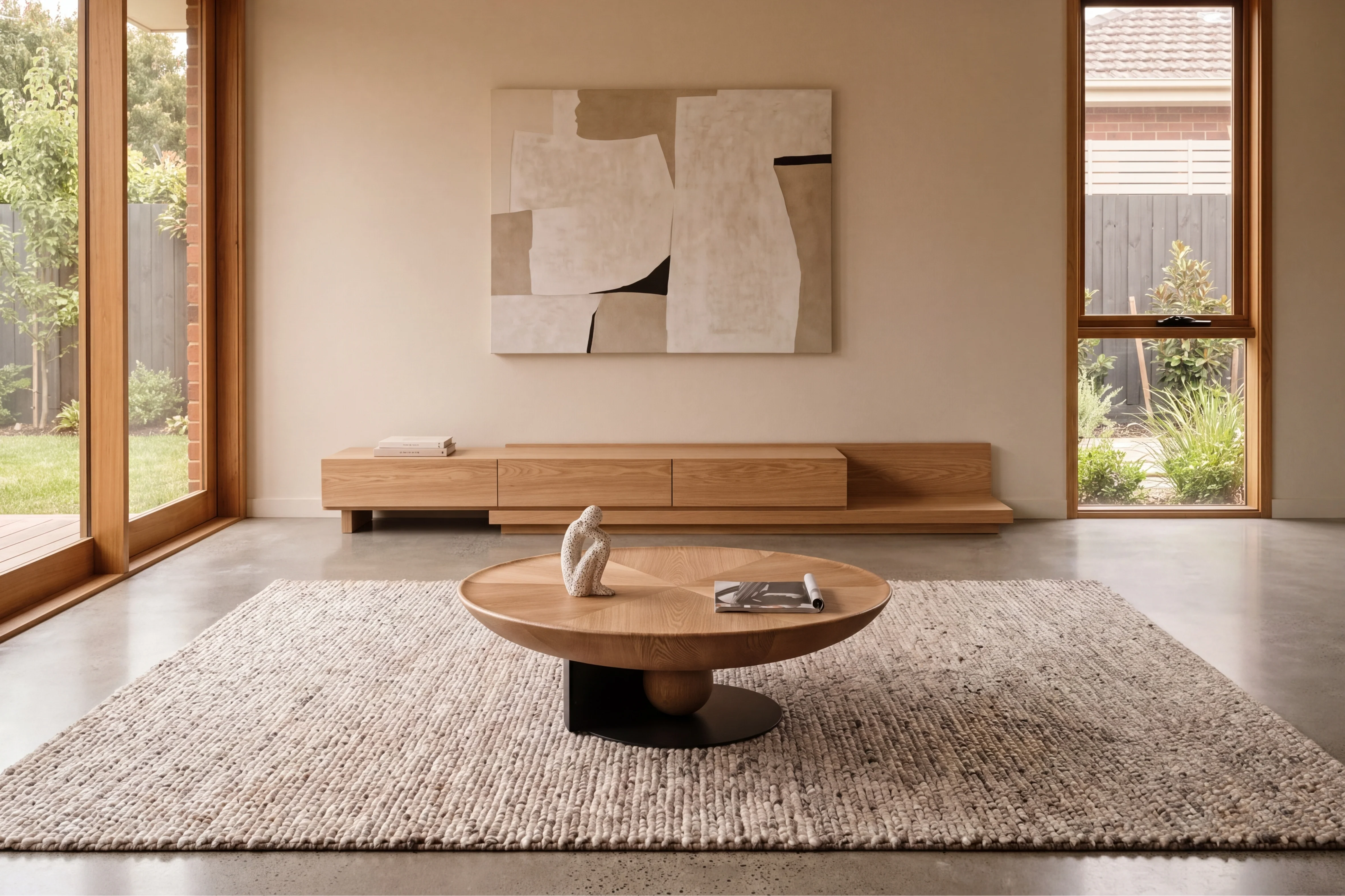 Casper Natural Ash Veneer Extendable TV Unit - Image 3