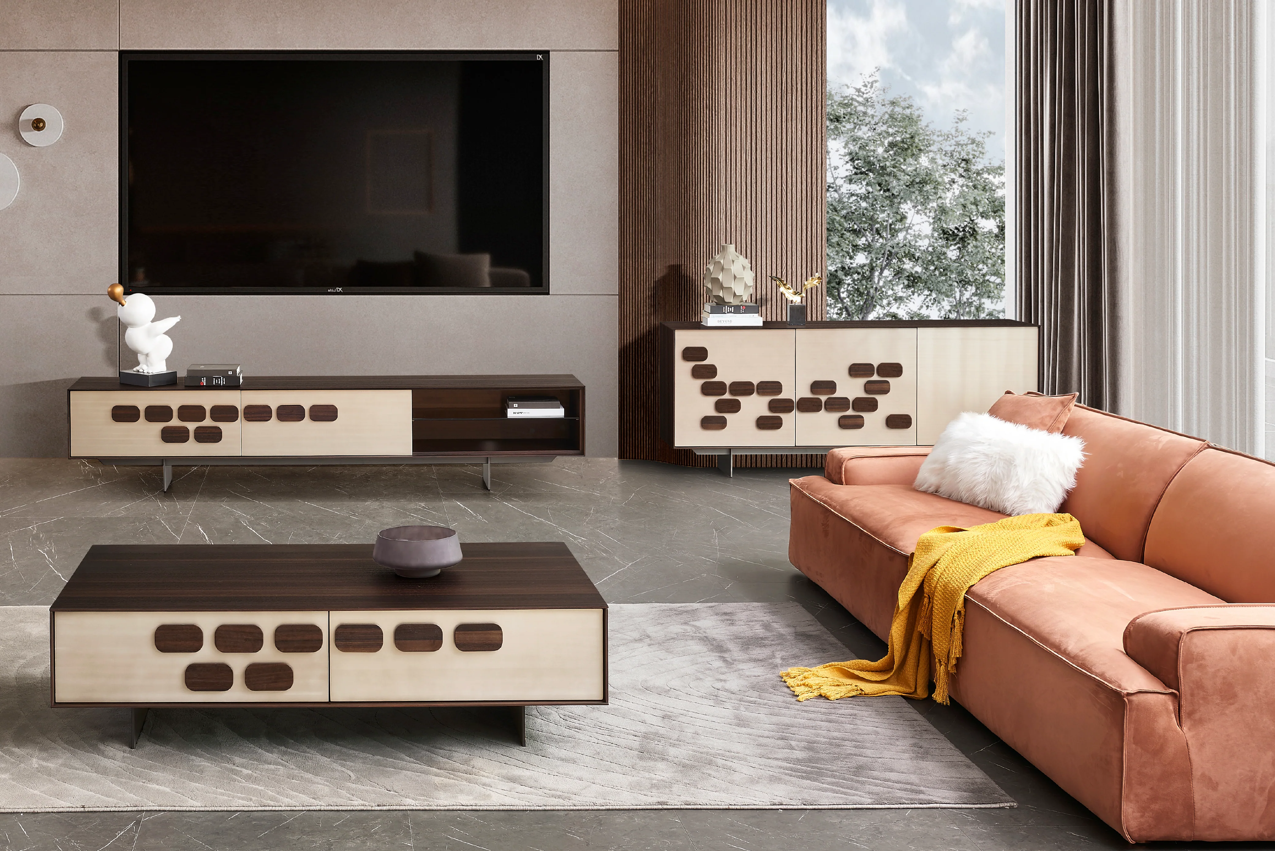 Castilla Buffet Sideboard – Modern Storage Cabinet - Image 7