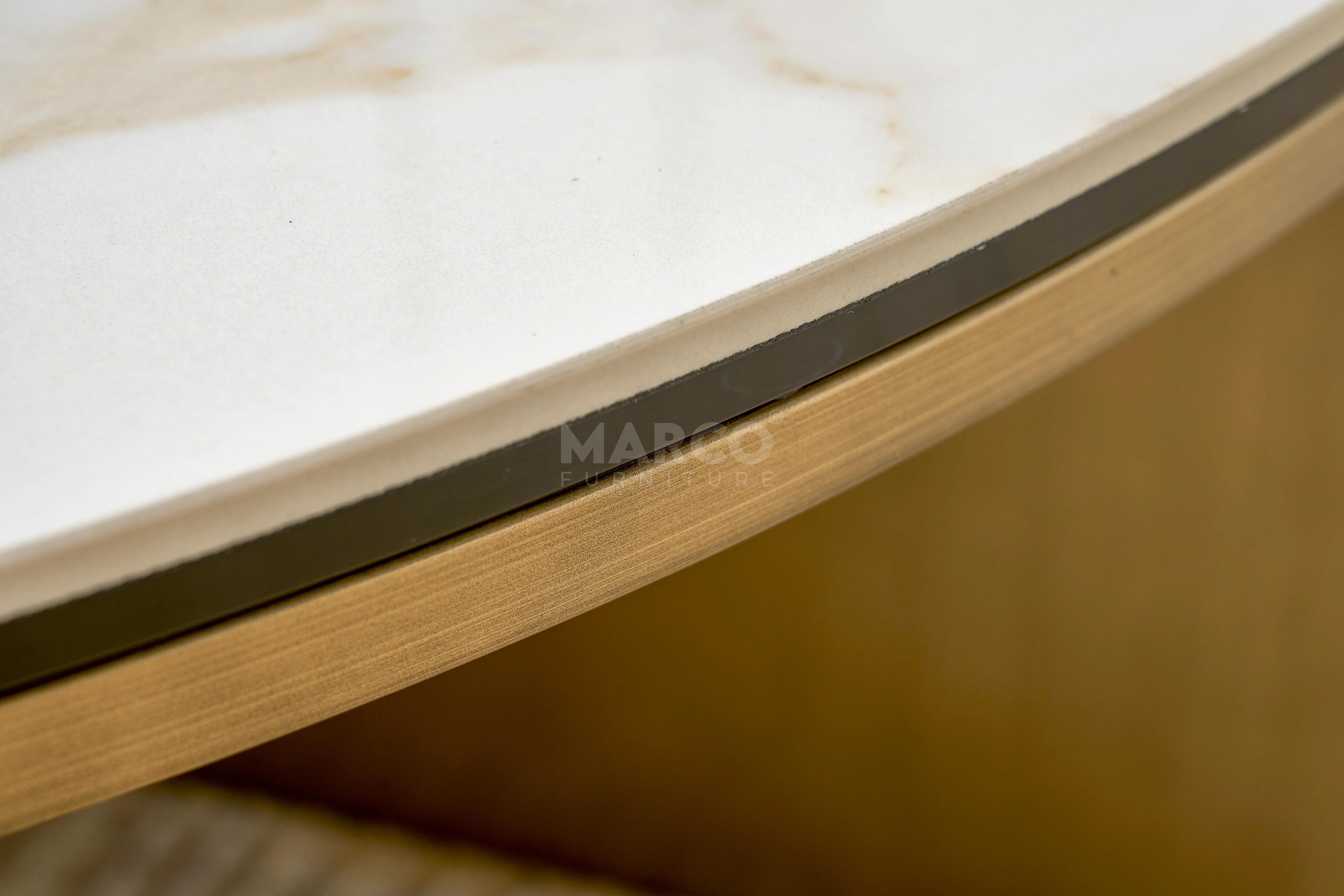 Catalina Sintered Stone Top Designer Coffee Table - Image 10