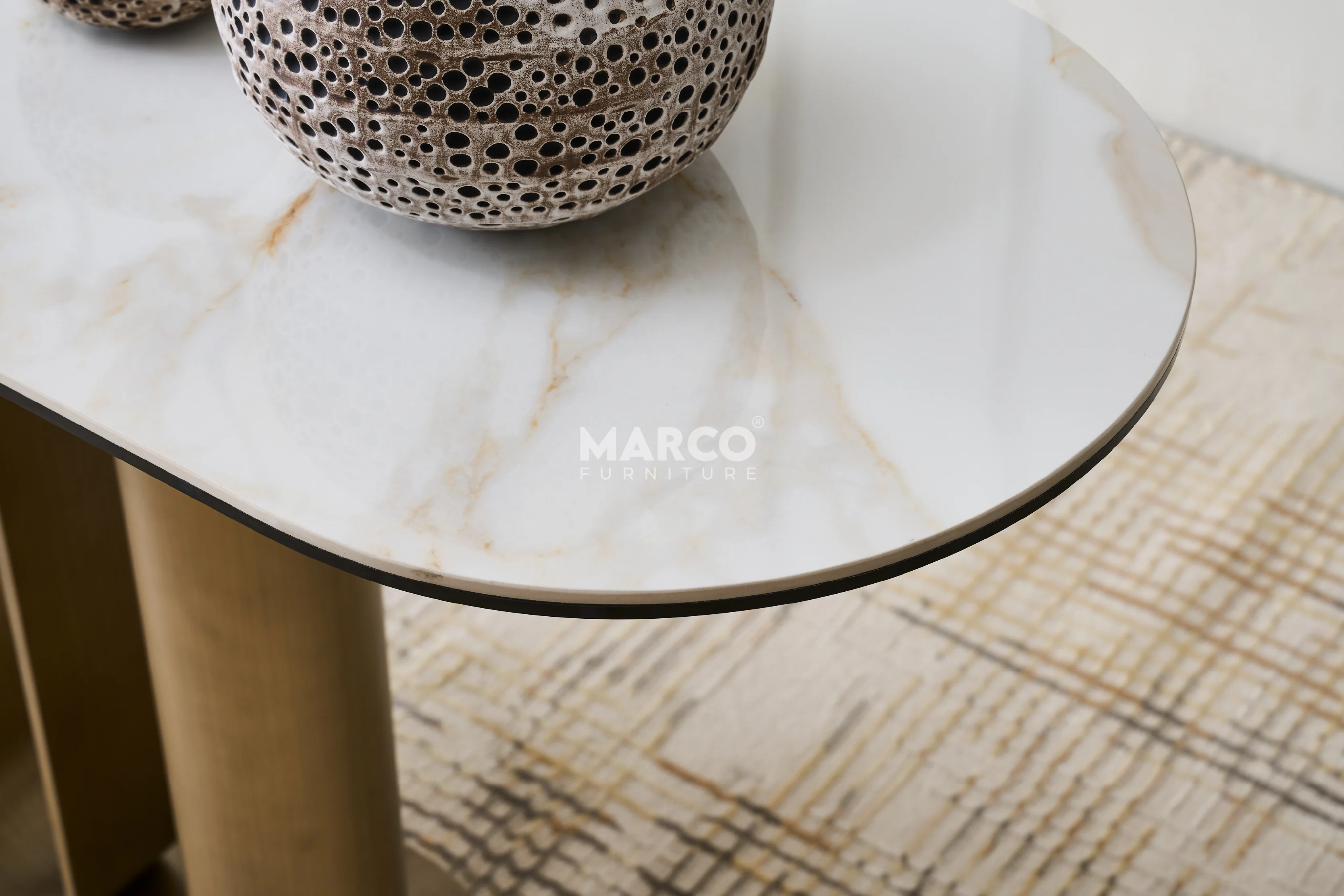 Catalina Sintered Stone Hallway Table - Image 4