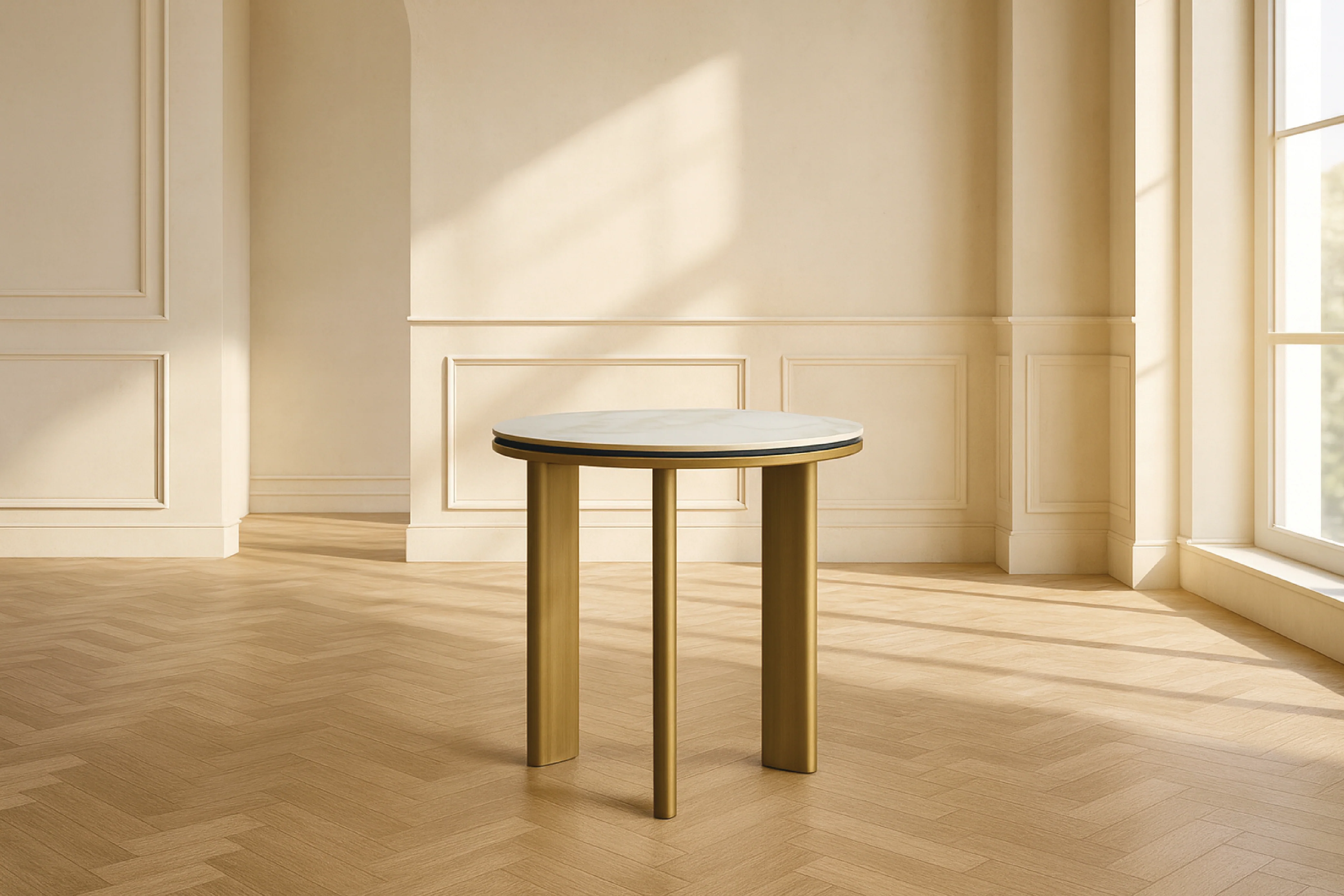 Catalina Sintered Stone Side Table - Image 3