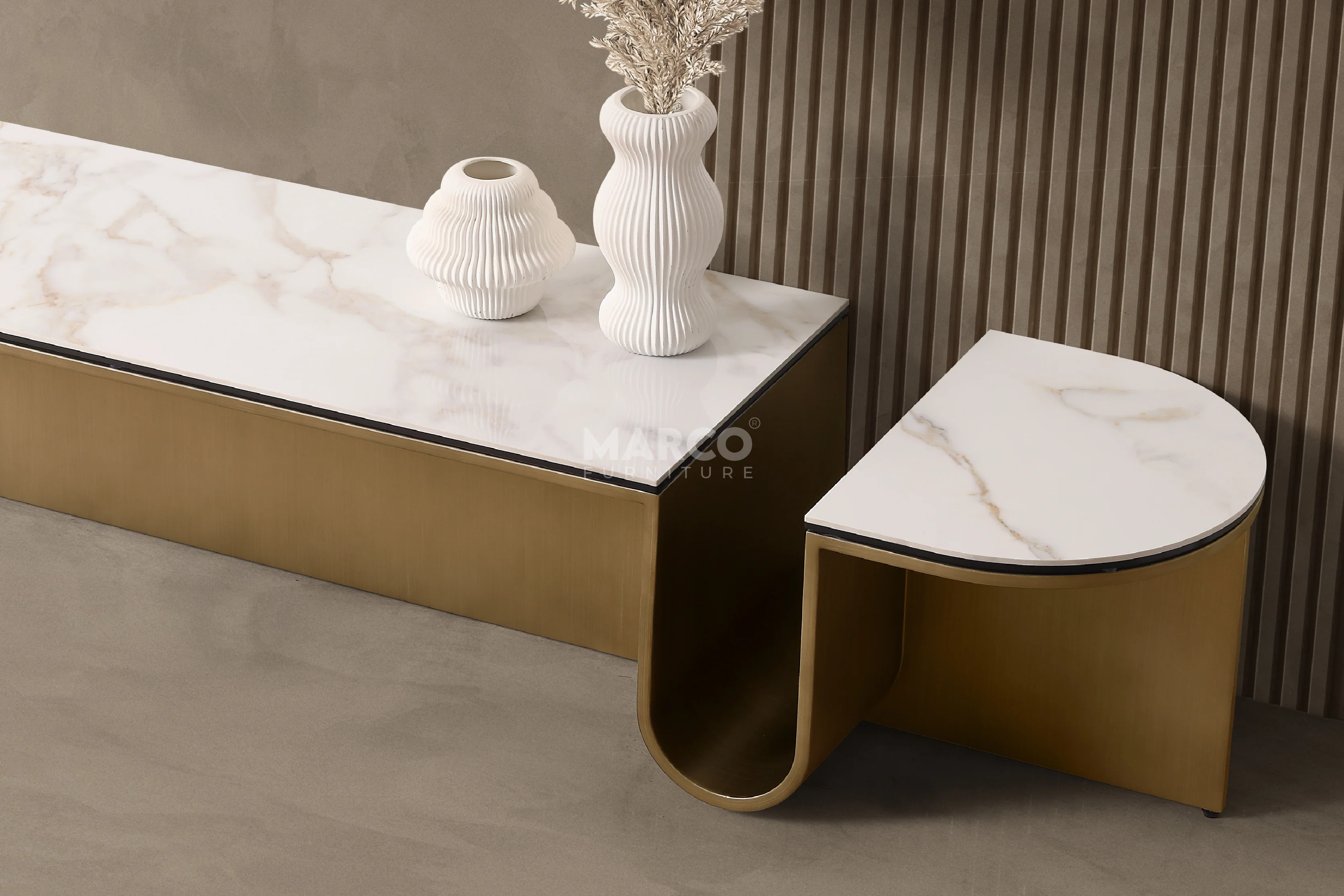 Catalina Sintered Stone TV Cabinet – Modern TV Stand - Image 5