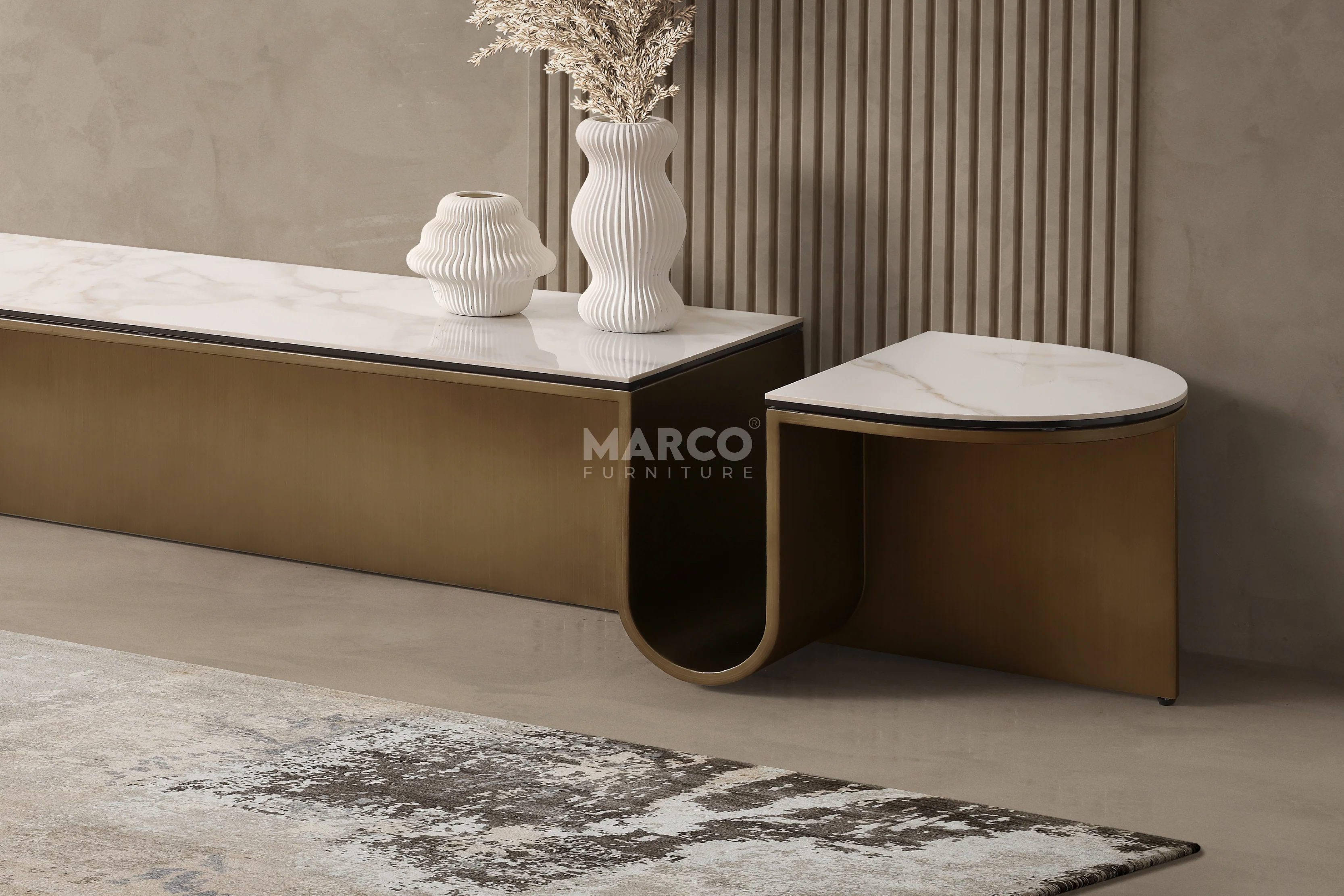 Catalina Sintered Stone TV Cabinet – Modern TV Stand - Image 6