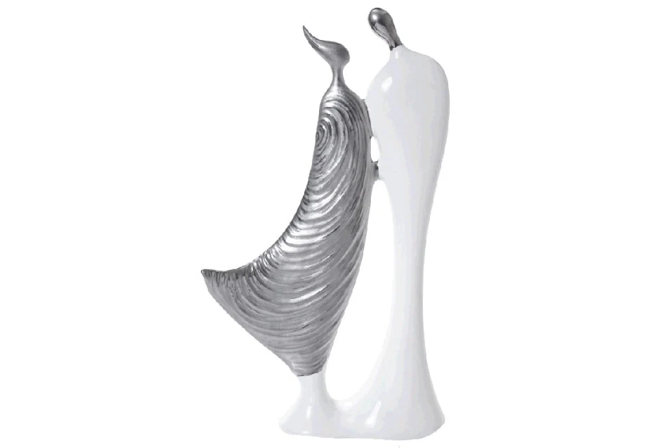 Ceramic Contemporary Soulmate Figurines - Image 2