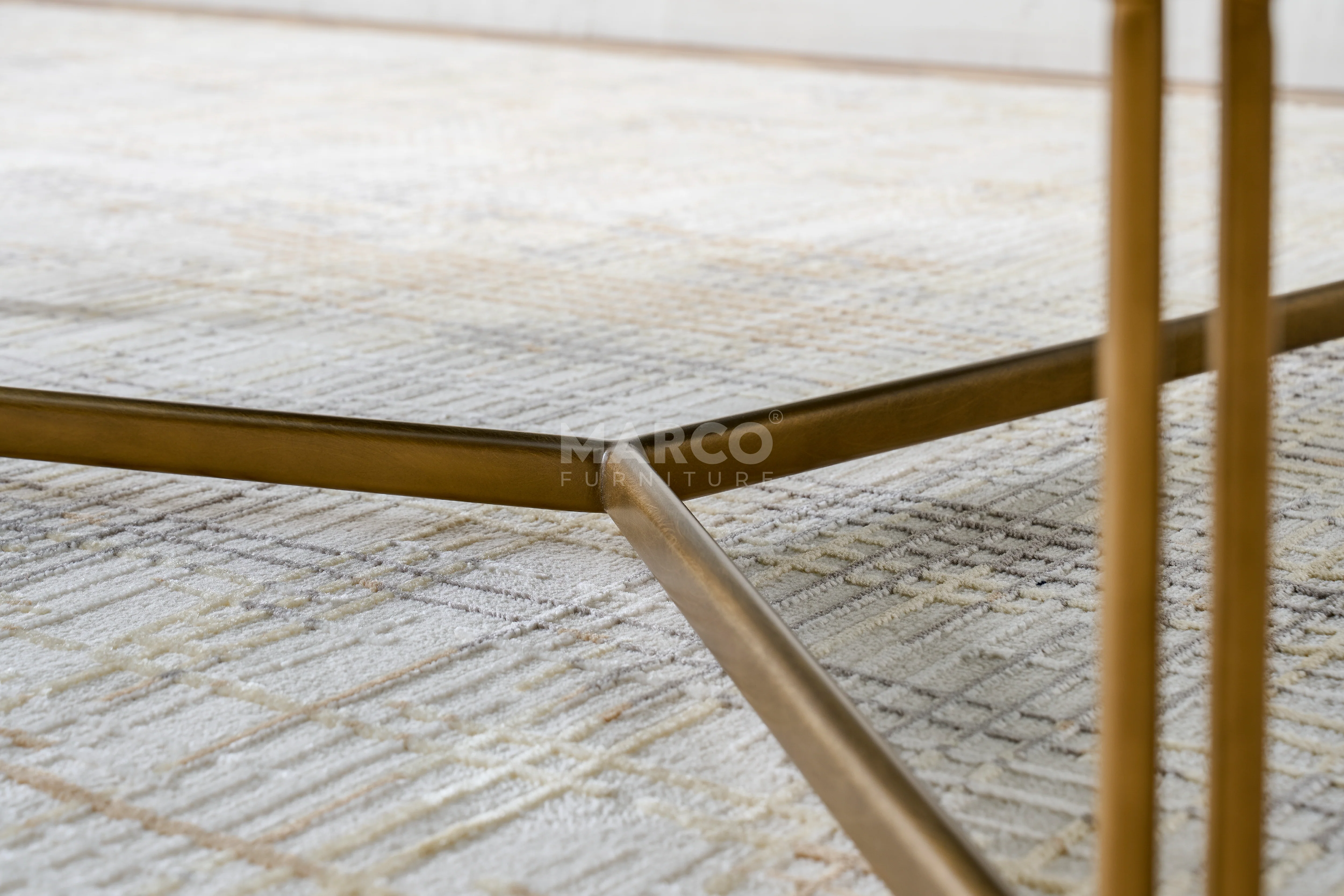 Copenhagen Ripple Glass Top Coffee Table - Image 8