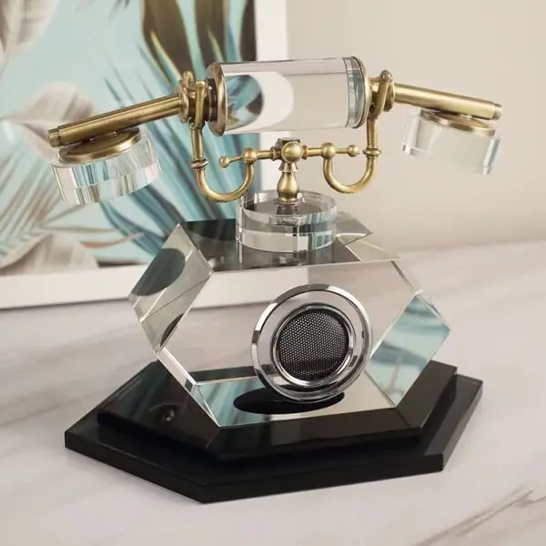 Acrylic Vintage Telephone Decor - Image 12