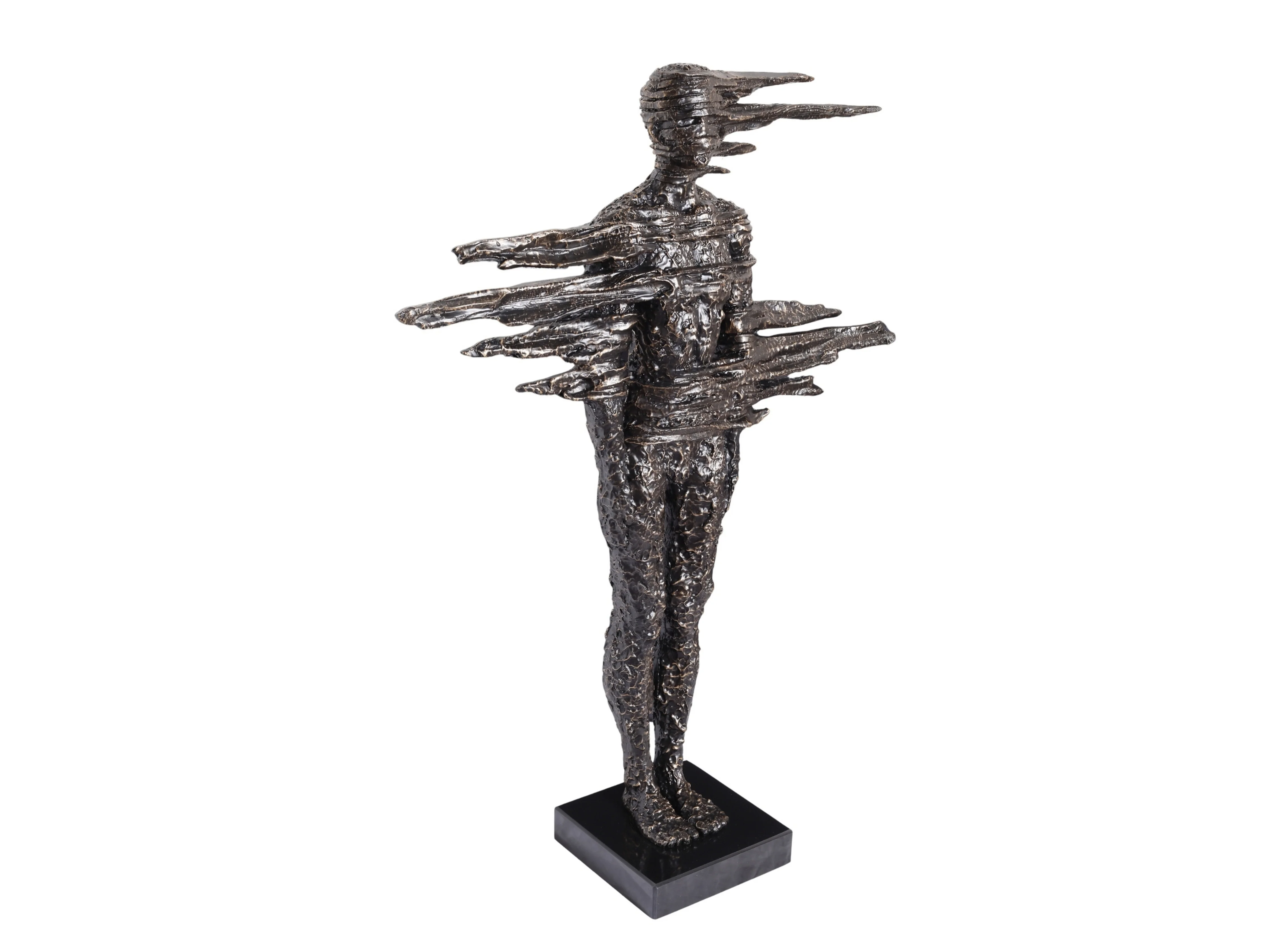 Drift Abstract Human Sculpture – Decorative Floor Art - Image 4