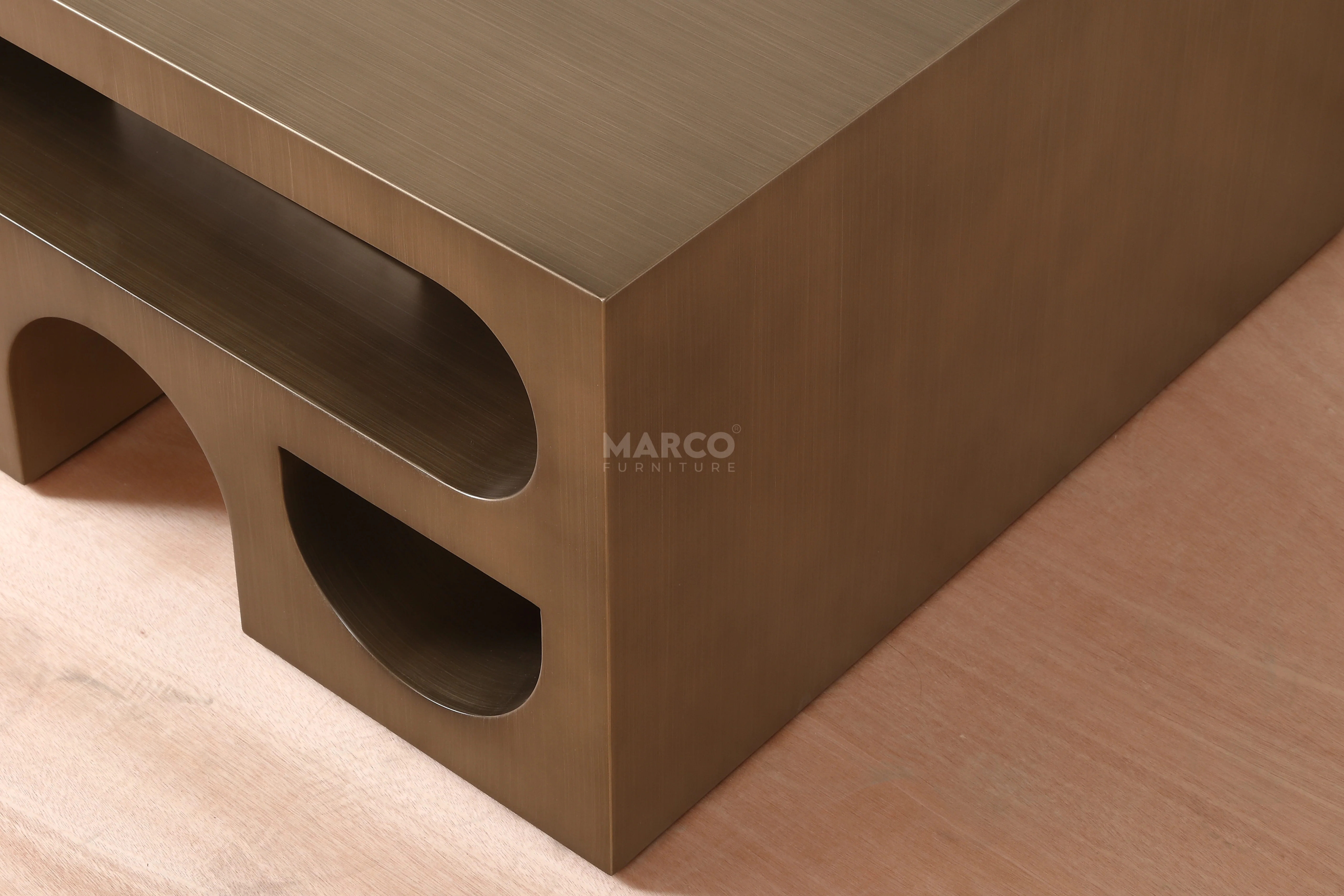Dublin Metal Coffee Table Set - Image 8