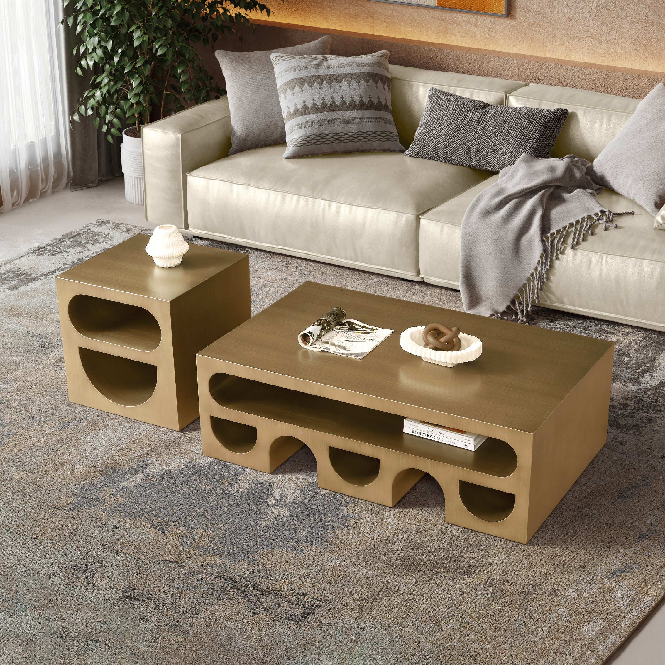 Dublin Metal Side Table - Image 4