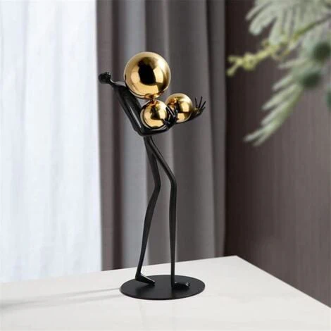 Echo Abstract Figurine – Decorative Table Sculpture - Image 8