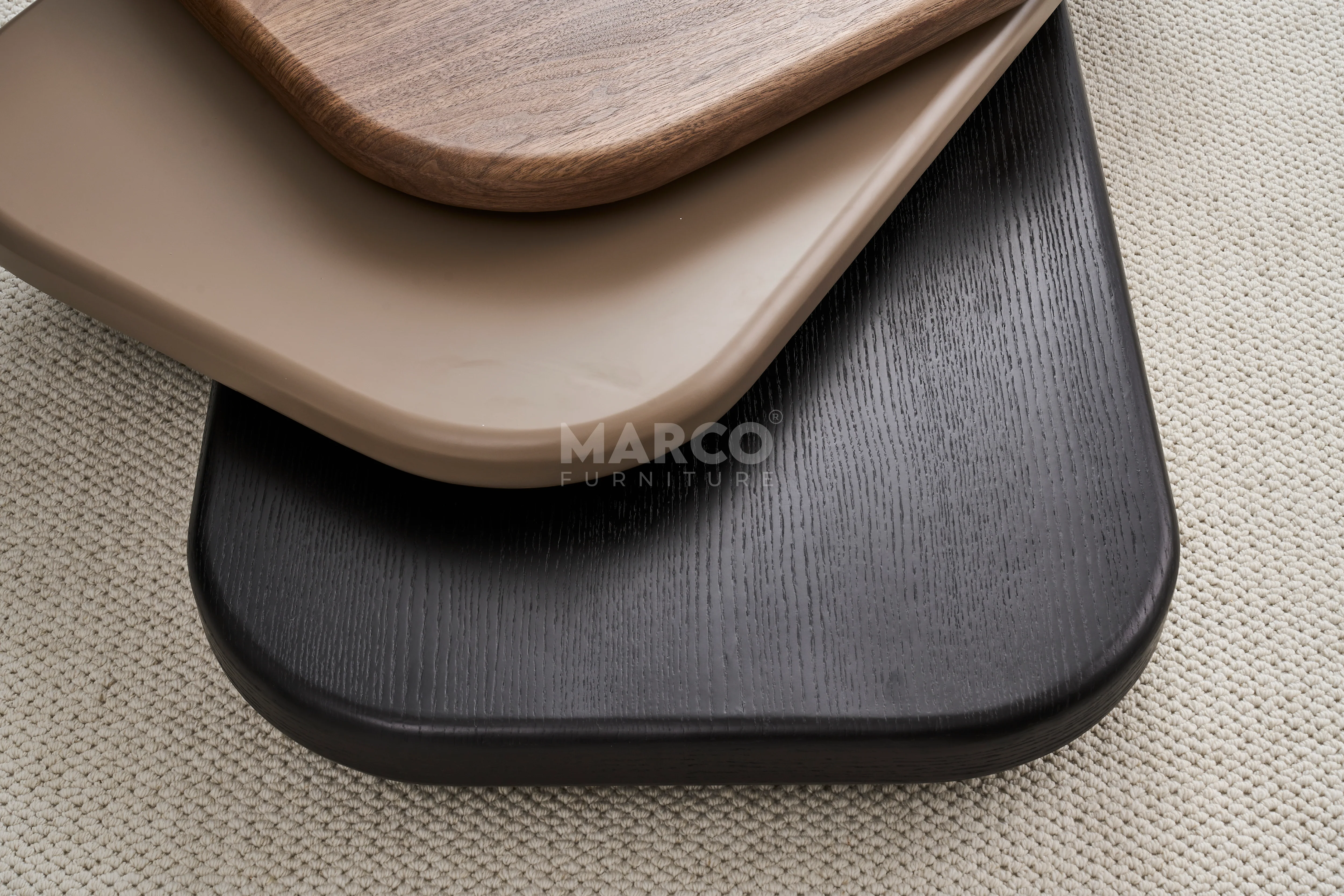 Egmont 3-Layers Stylish Coffee Table with Rotatable Top - Image 6
