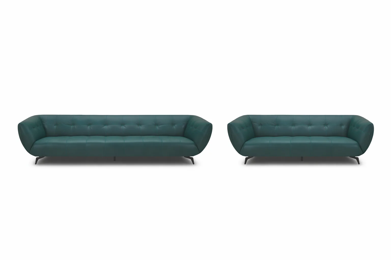 Gloria Chesterfield Leather Sofa – Premium Leather Lounge Sofa - Image 3