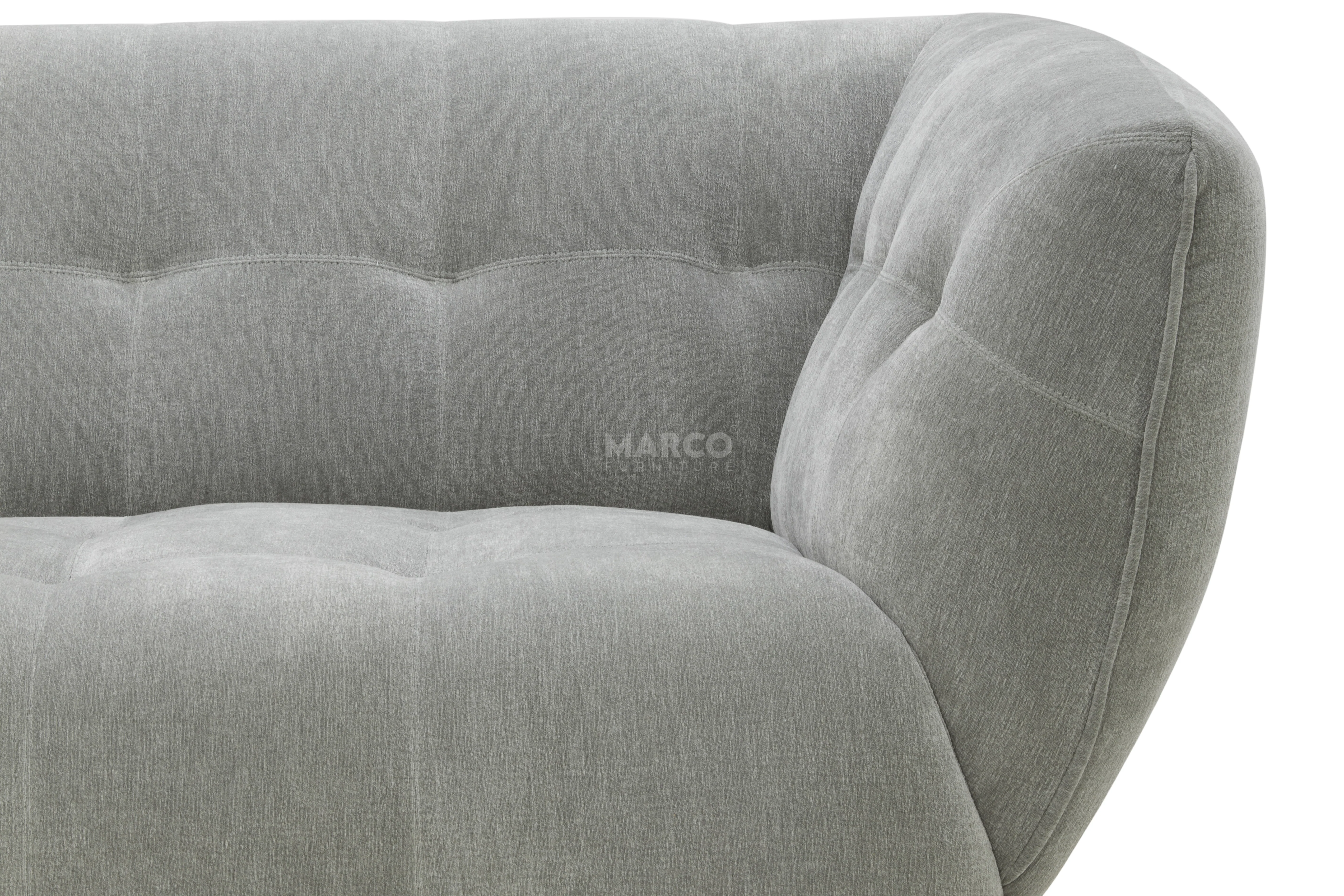 Gloria Velvet Chesterfield Sofa – Modern Velvet Couch - Image 21