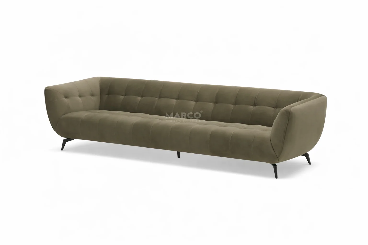 Gloria Velvet Chesterfield Sofa – Modern Velvet Couch - Image 22