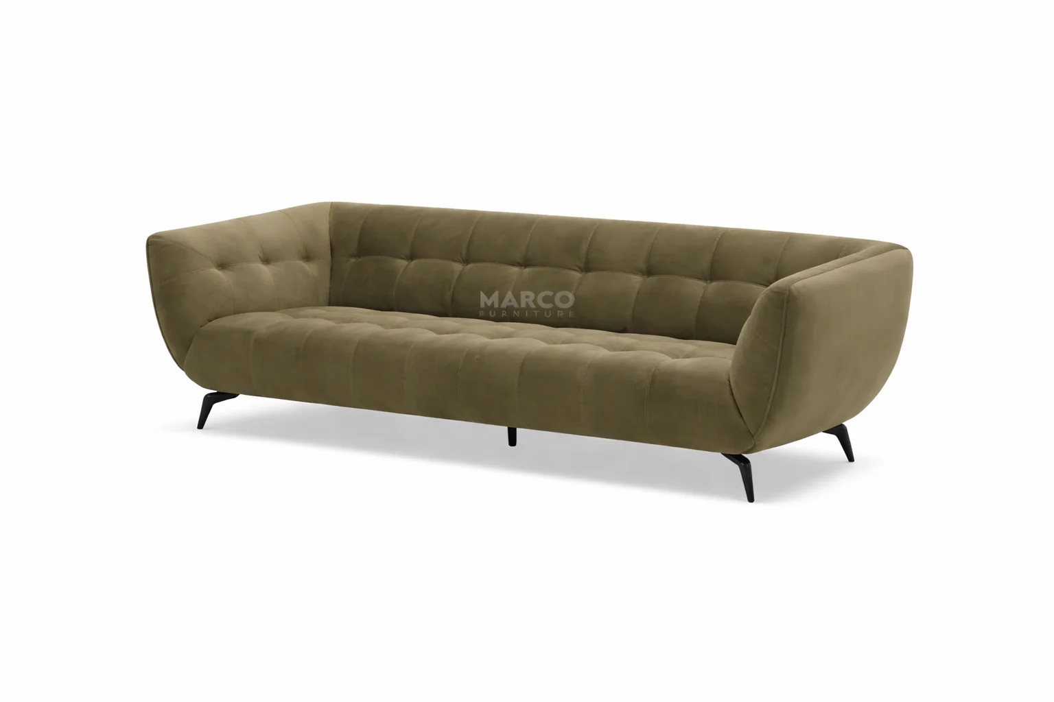 Gloria Velvet Chesterfield Sofa – Modern Velvet Couch - Image 23