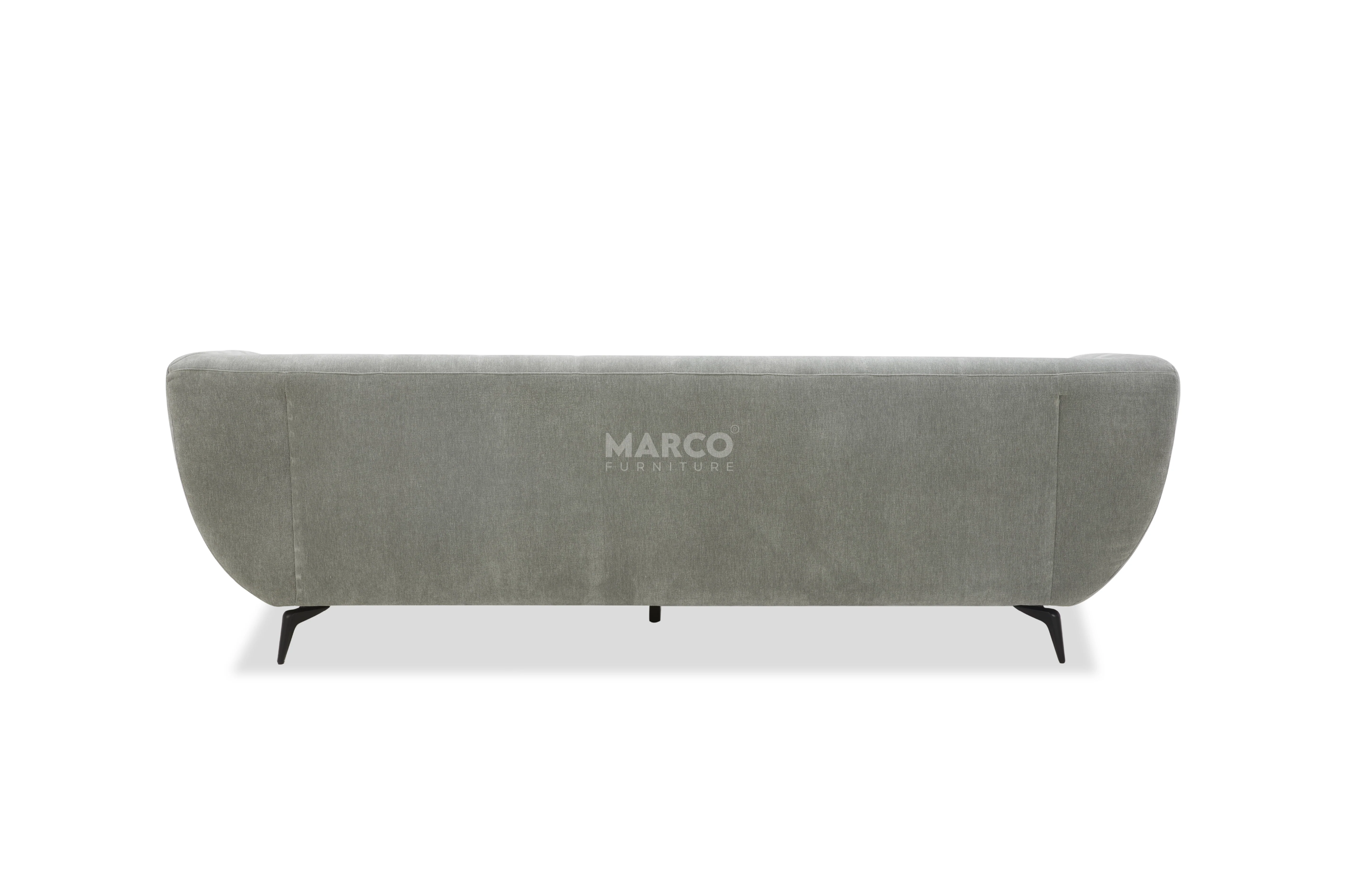 Gloria Velvet Chesterfield Sofa – Modern Velvet Couch - Image 4