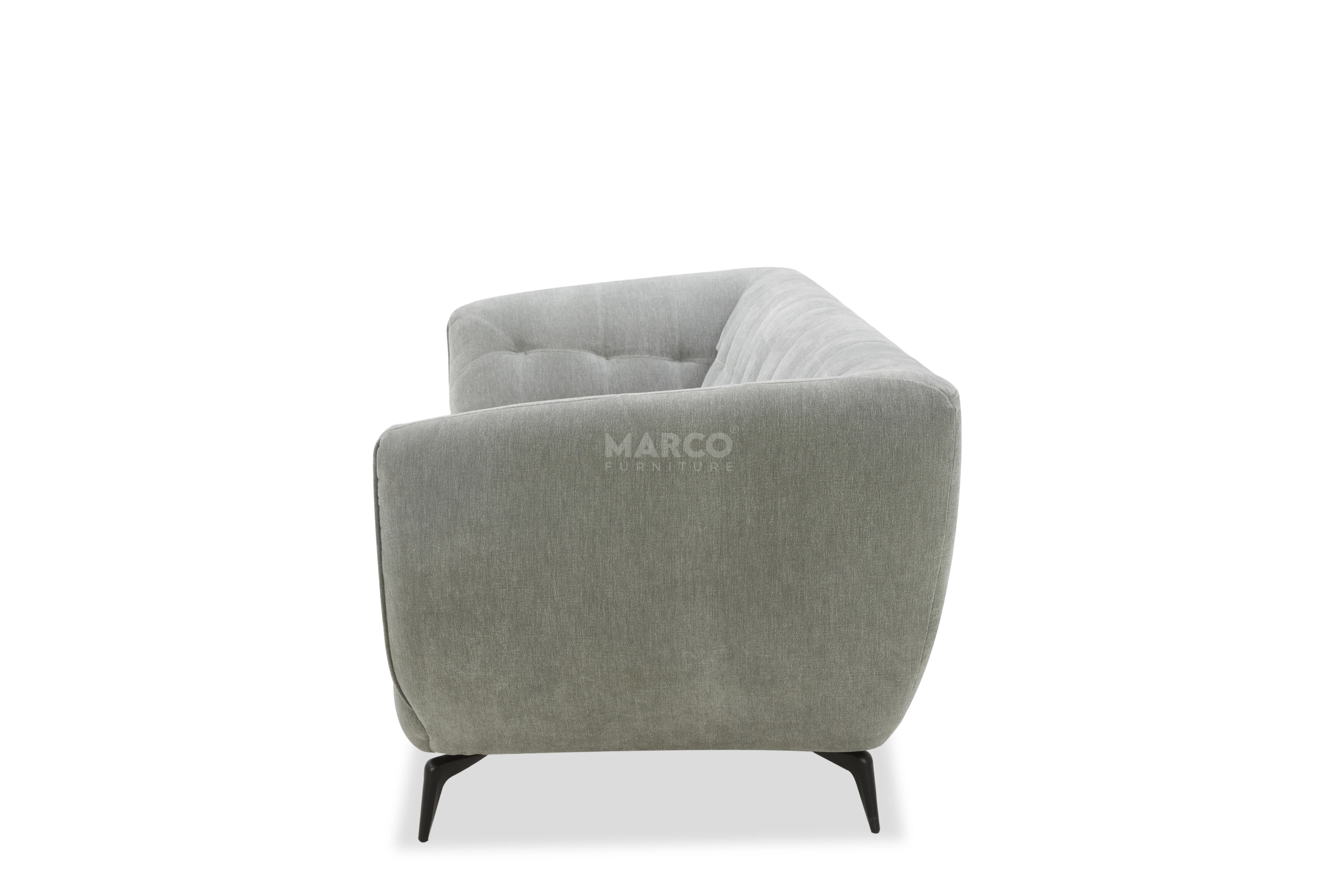Gloria Velvet Chesterfield Sofa – Modern Velvet Couch - Image 8