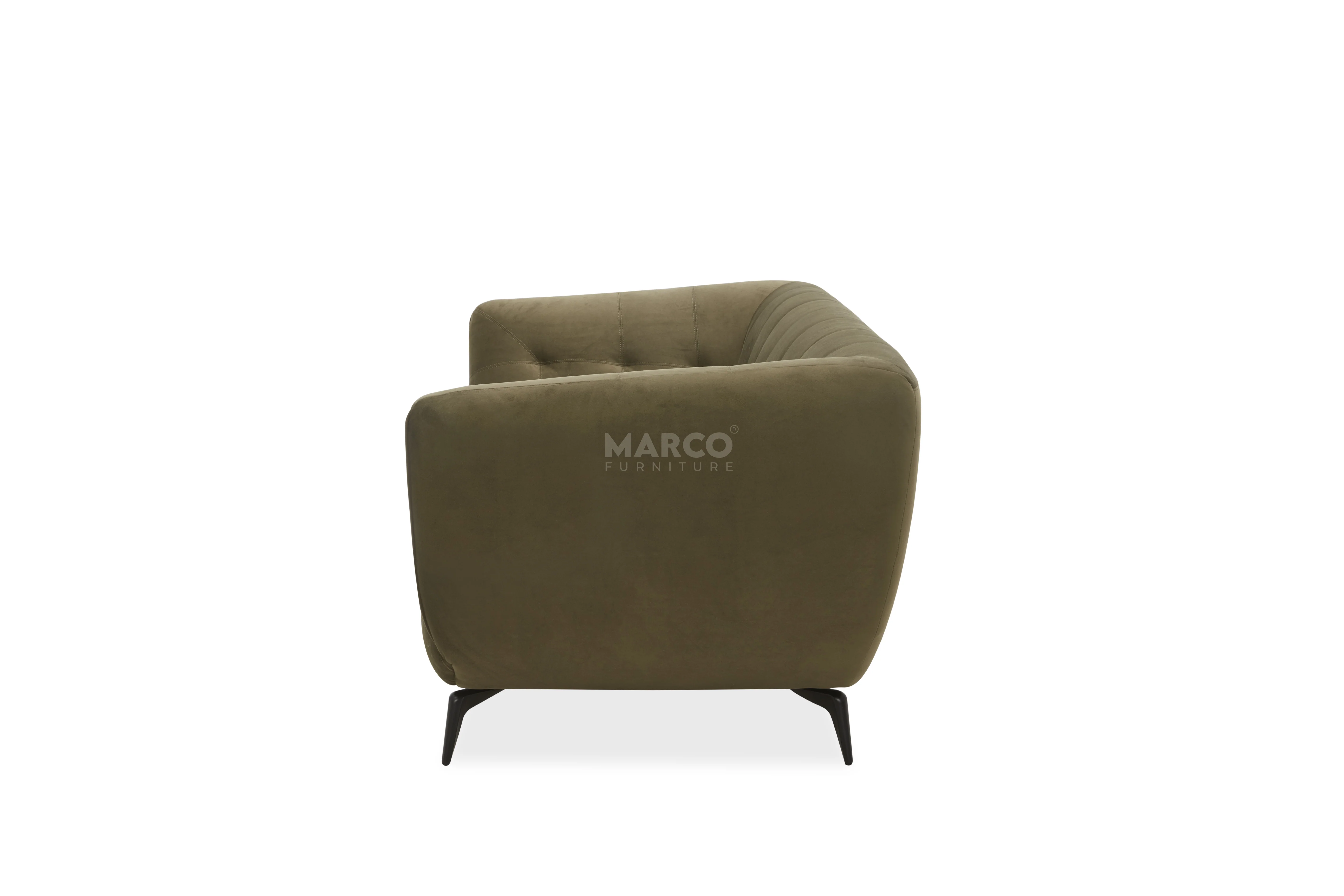 Gloria Velvet Chesterfield Sofa – Modern Velvet Couch - Image 9