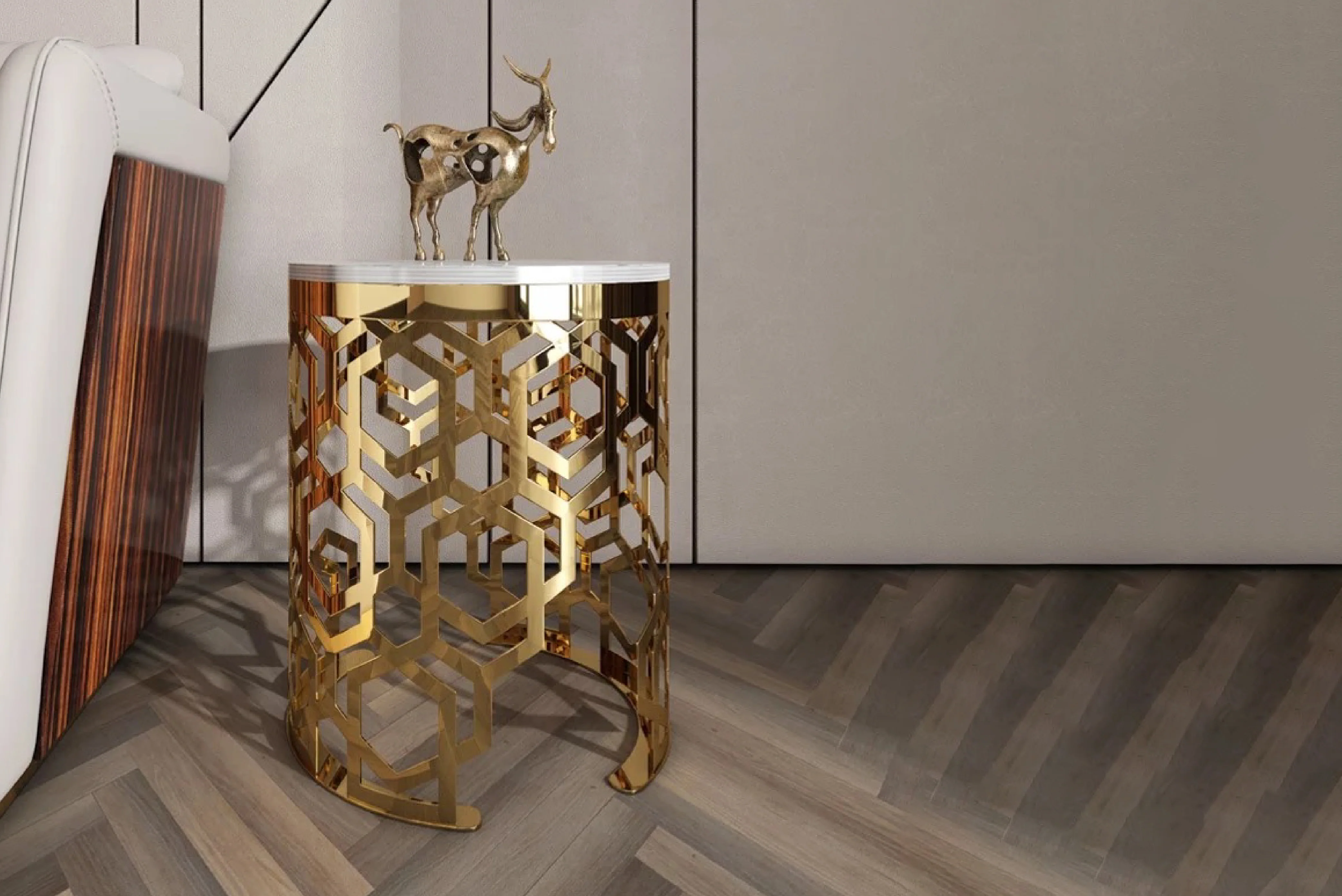 Harper Cage Accent Table - Image 10