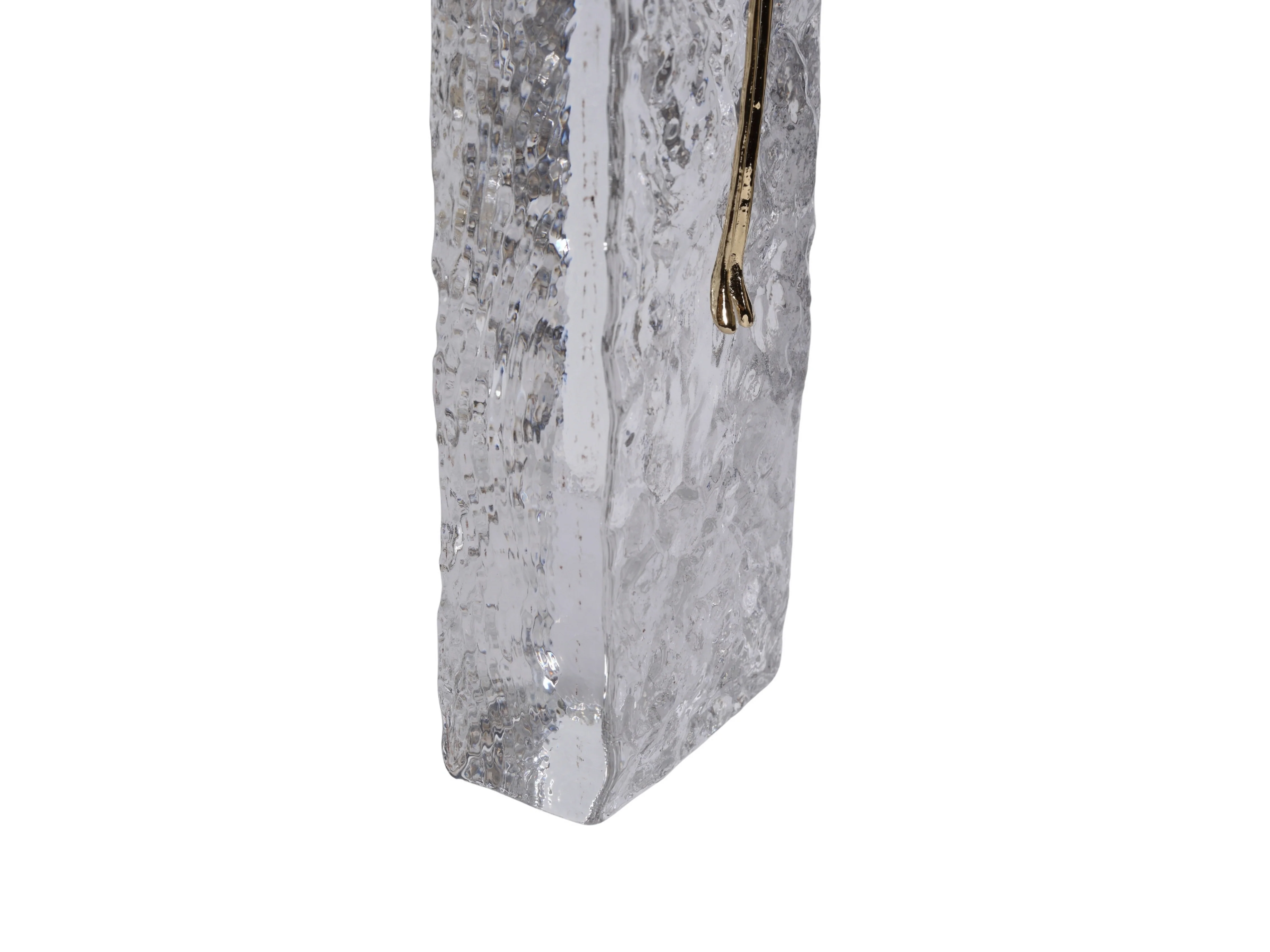 Kris Sculptural Glass Decor with Copper Figure - Image 10